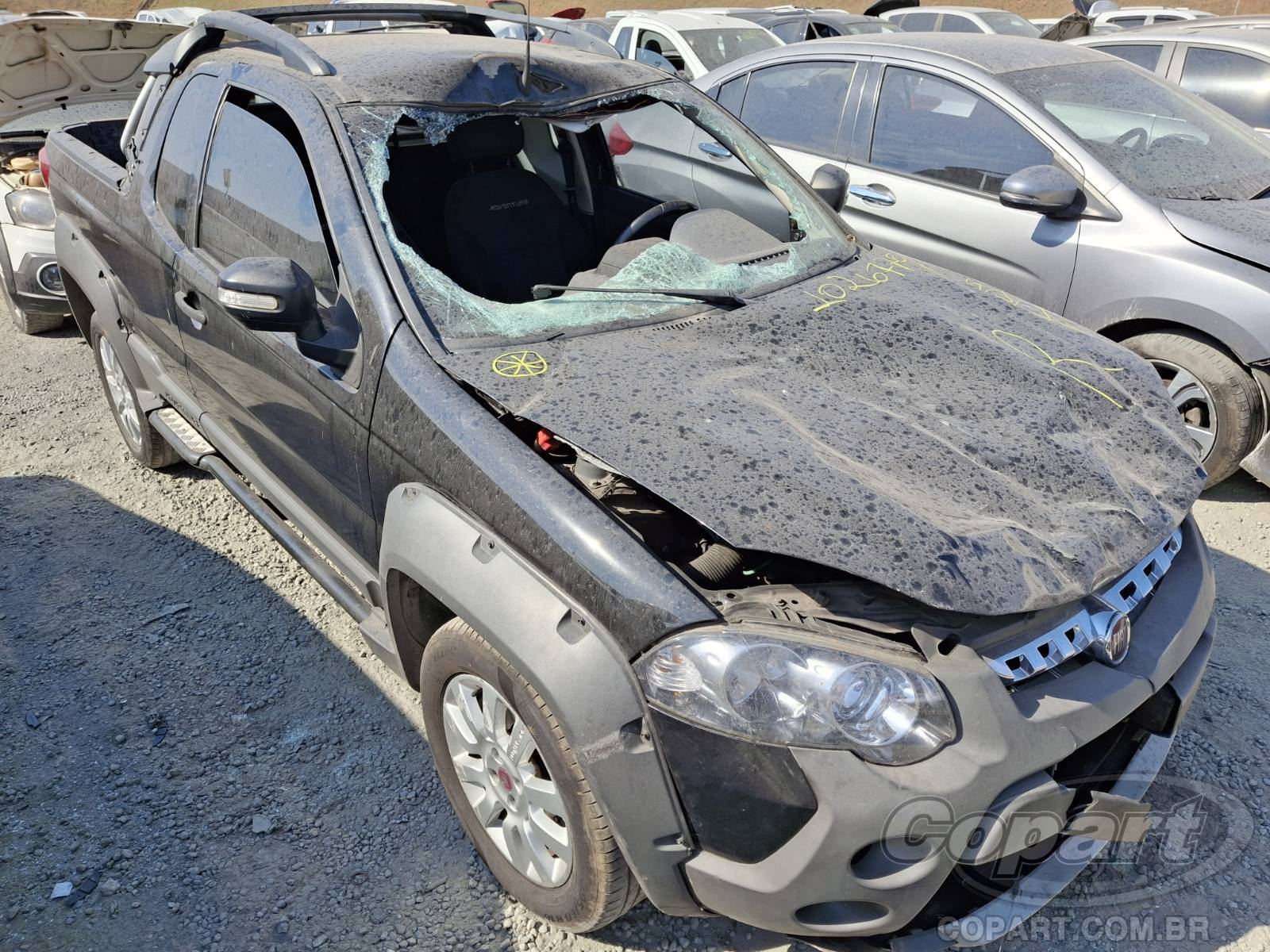 Veículo Fiat Strada FIAT STRADA CE Adventure 1.8 16V E.torQ 2016 2016 em leilão