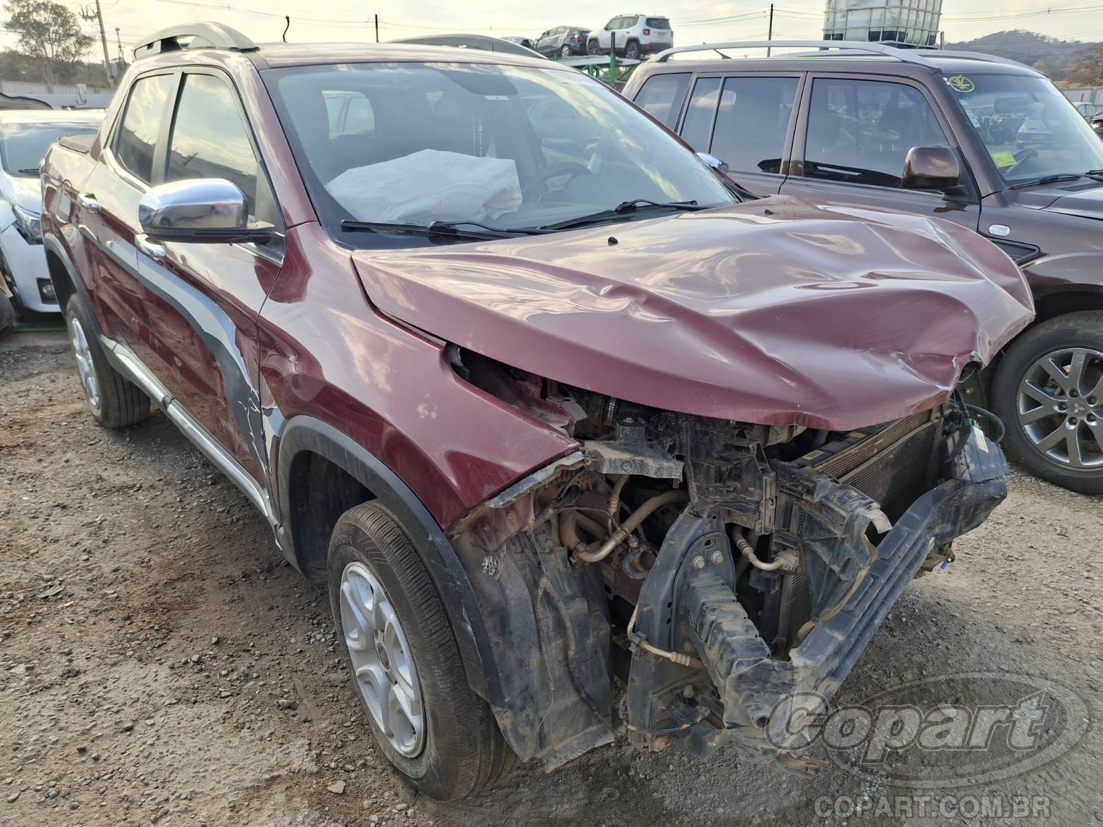 Veículo Fiat Toro FIAT TORO Freedom AT6 1.8 16V E.torQ 2017 2017 em leilão