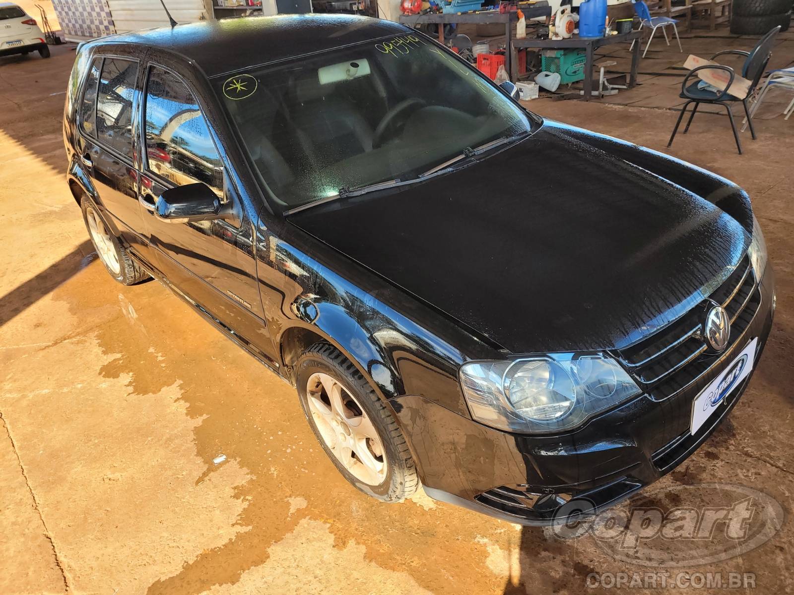 Veículo VW - VolksWagen Golf VOLKSWAGEN GOLF 2009 Sportline 1.6 Total Flex 2009 em leilão