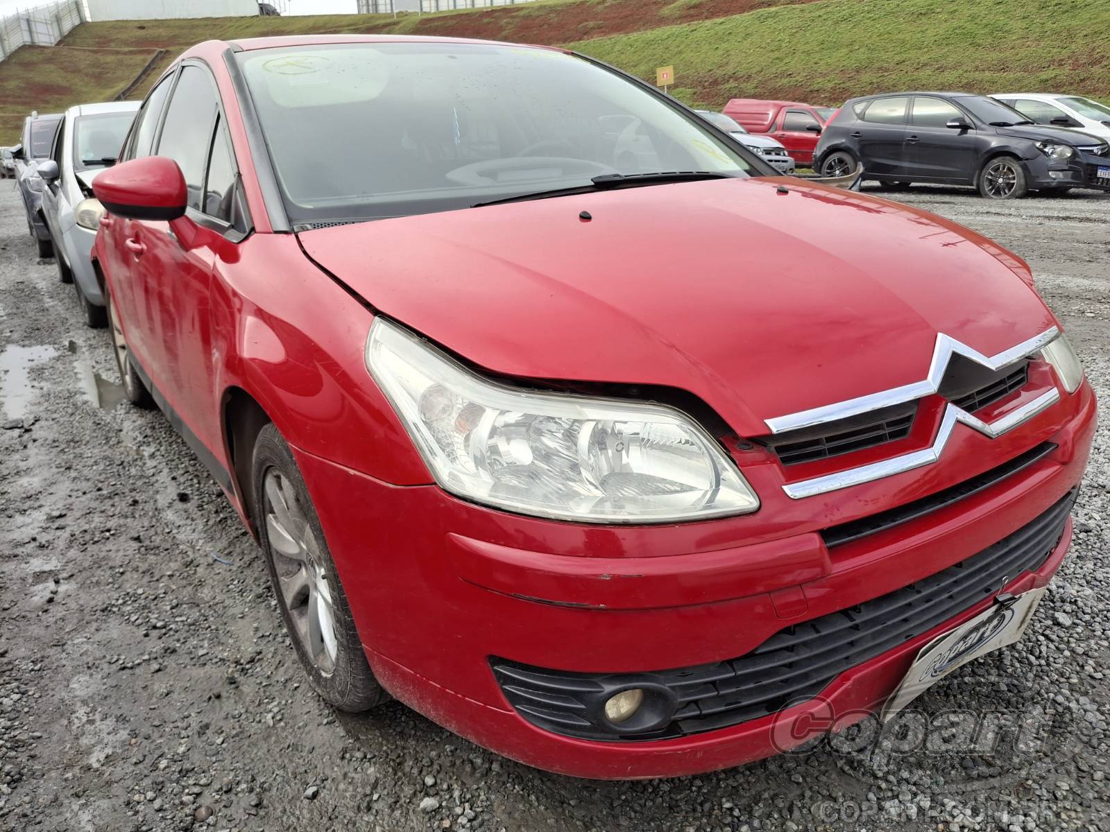 Veículo Citroën C4 Citroen C4 GLX 1.6 16V 2011 Colisão Pequena Monta 2011 em leilão