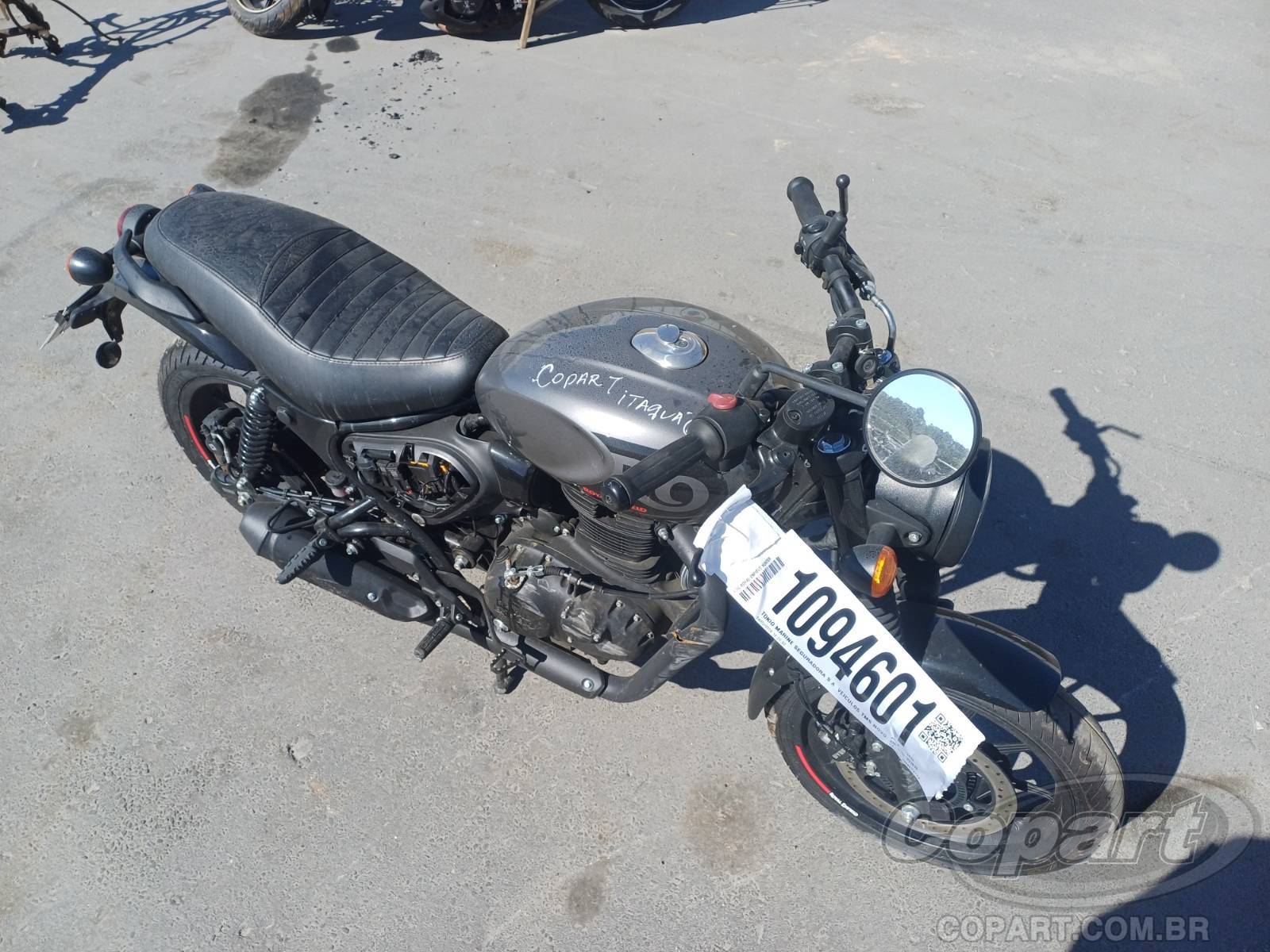 Veículo Royal Enfield Hunter Royal Enfield Hunter 350 2026 Colisão 2026 em leilão