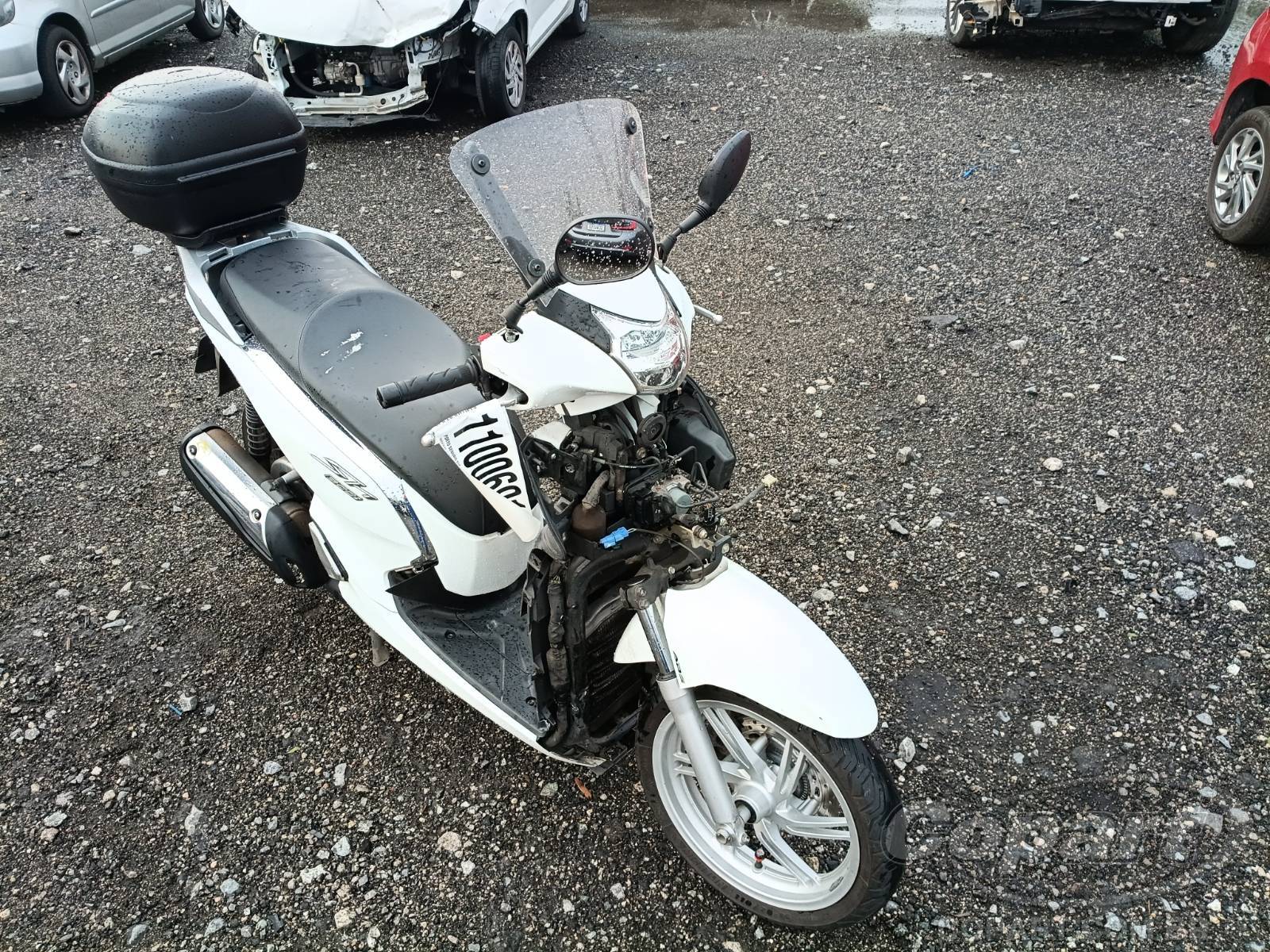 Veículo HONDA SH HONDA SH 300i CVT 2016 2016 em leilão