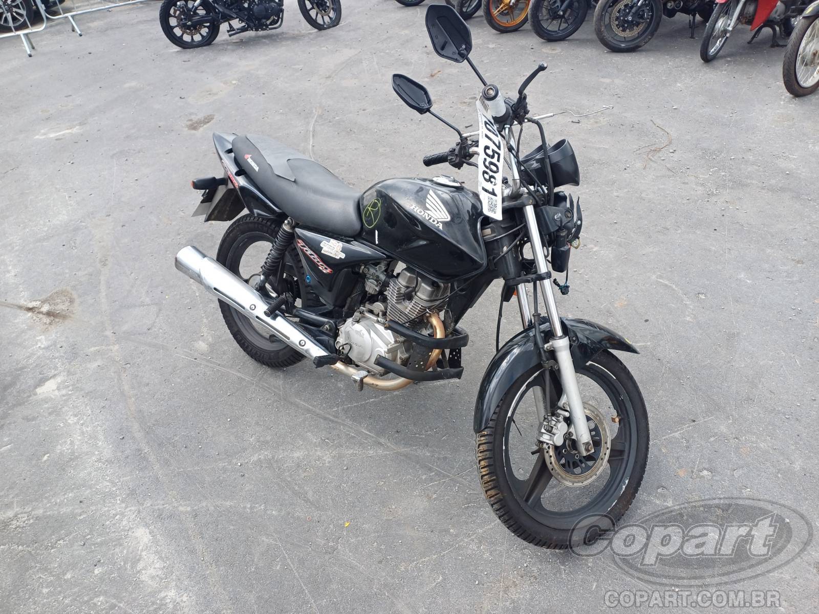 Honda CG 150 Titan ES 2005 Colisão