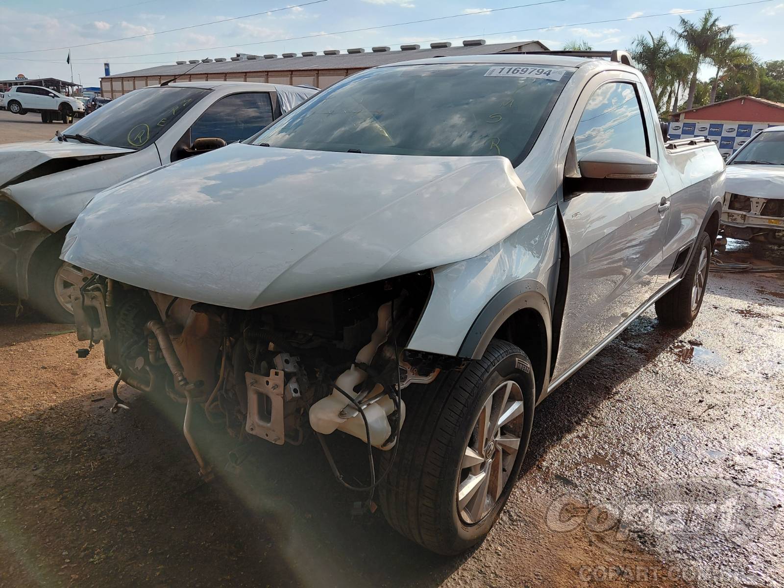 2020 VOLKSWAGEN SAVEIRO — leilão em Goiânia/GO (foto 2)
