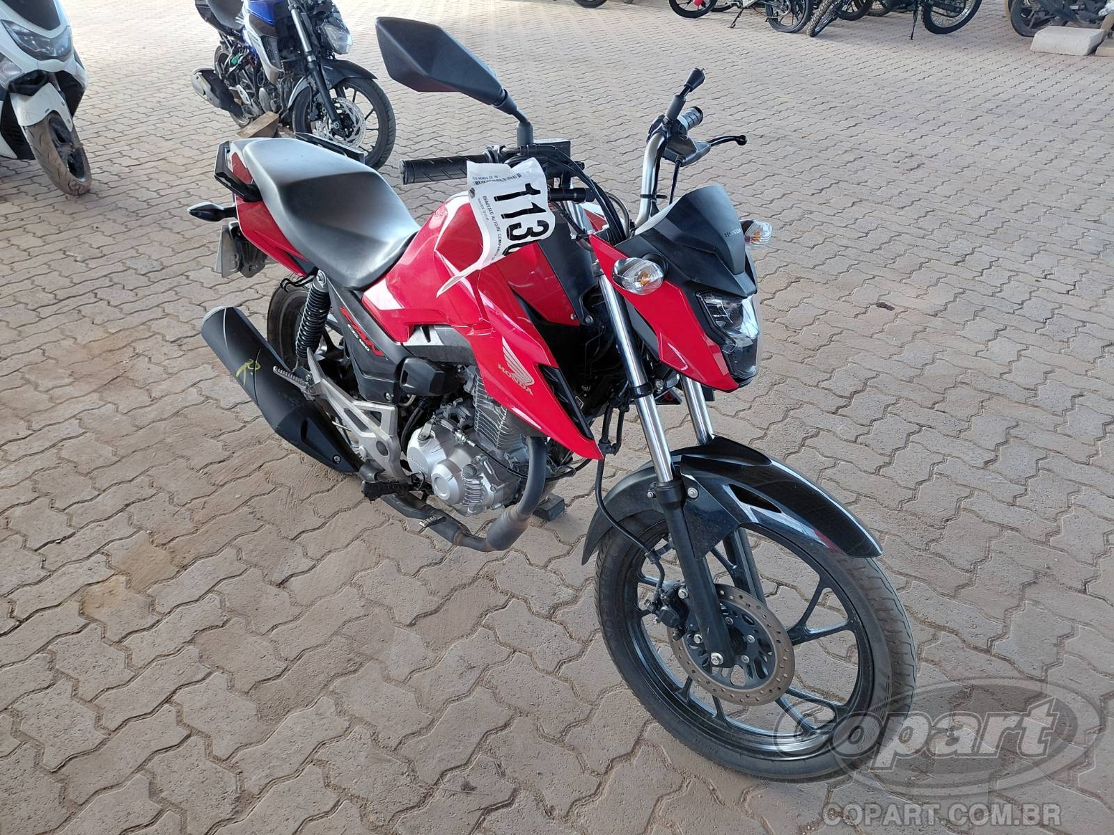 Honda CG 160 2026 em leilão