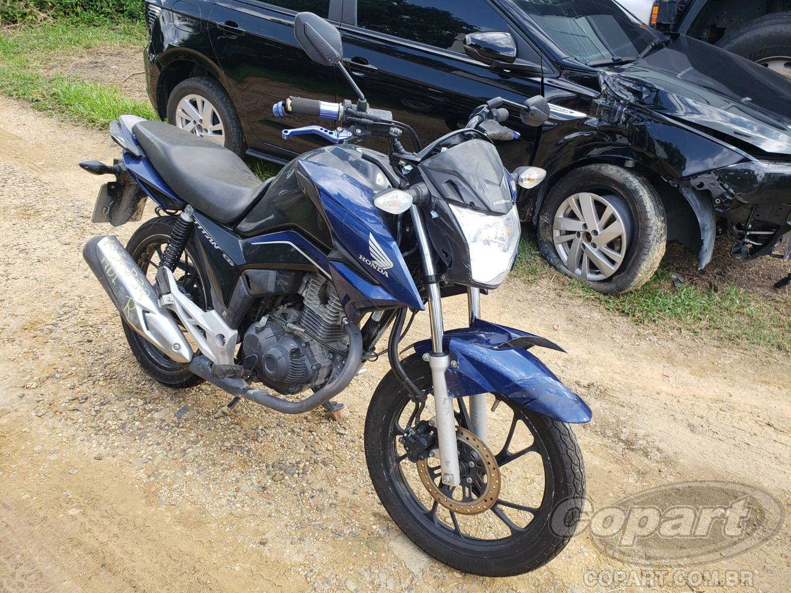 Veículo HONDA CG 2024 HONDA CG 160 Titan CBS FlexOne 2023 2024 em leilão