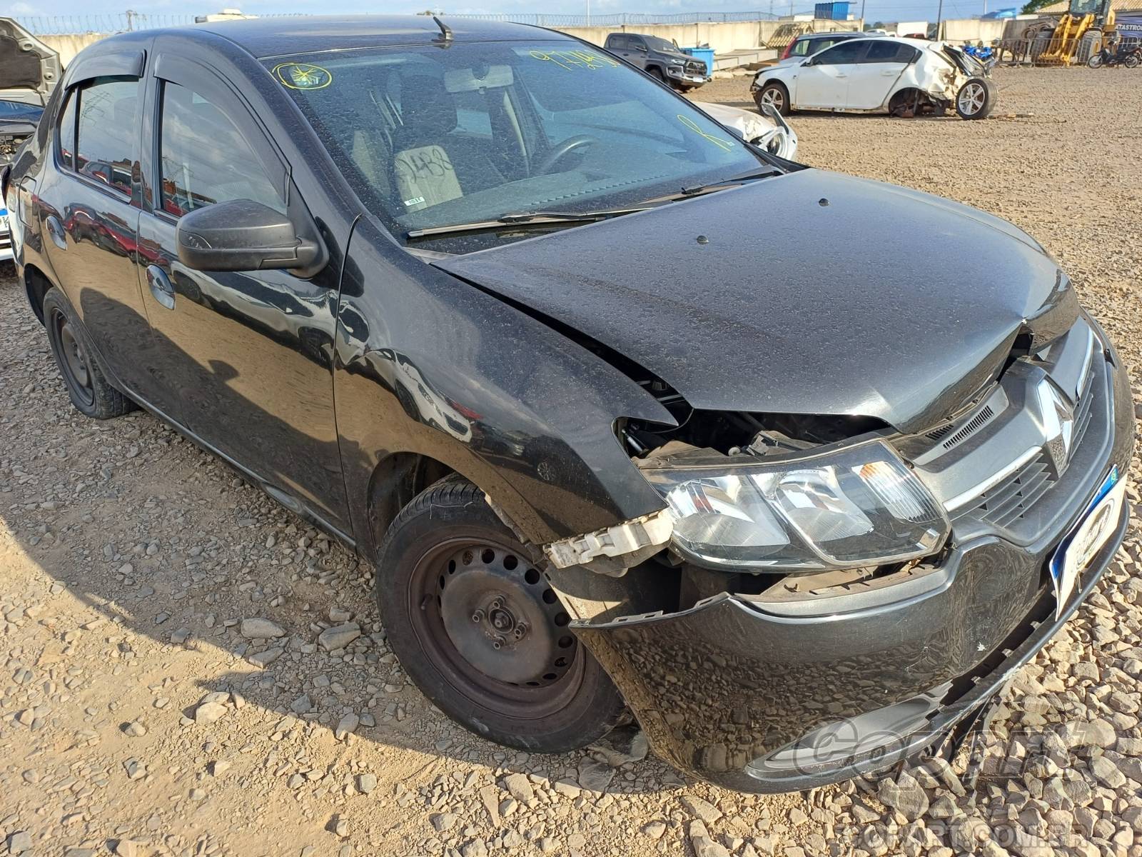 Veículo Renault Logan Renault Logan Expression 1.0 12V SCe 2019 Médio Dano 2019 em leilão