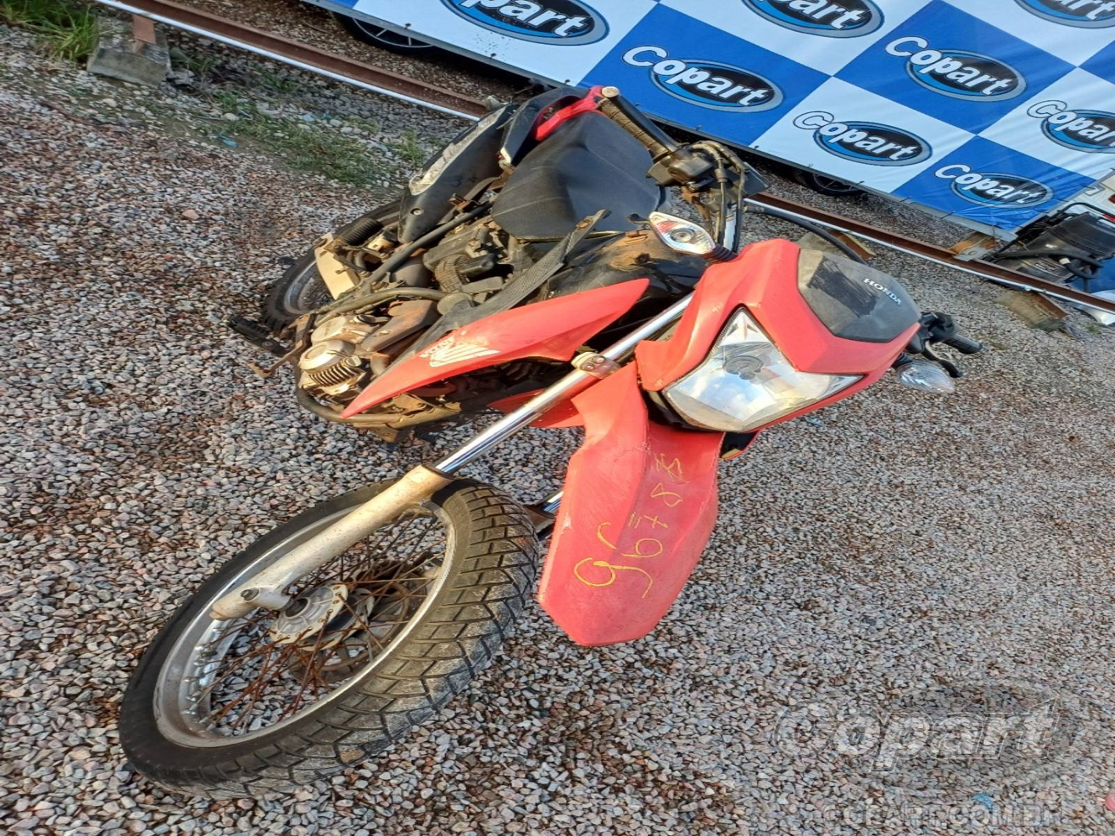 Veículo HONDA NXR Honda NXR 160 Bros ESDD FlexOne 2016 Pequena Monta 2016 em leilão