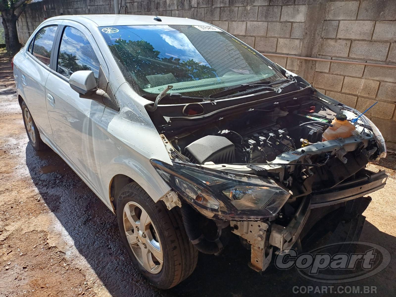 Chevrolet Prisma LT 1.4 Eco 2019 Colisão Média Monta