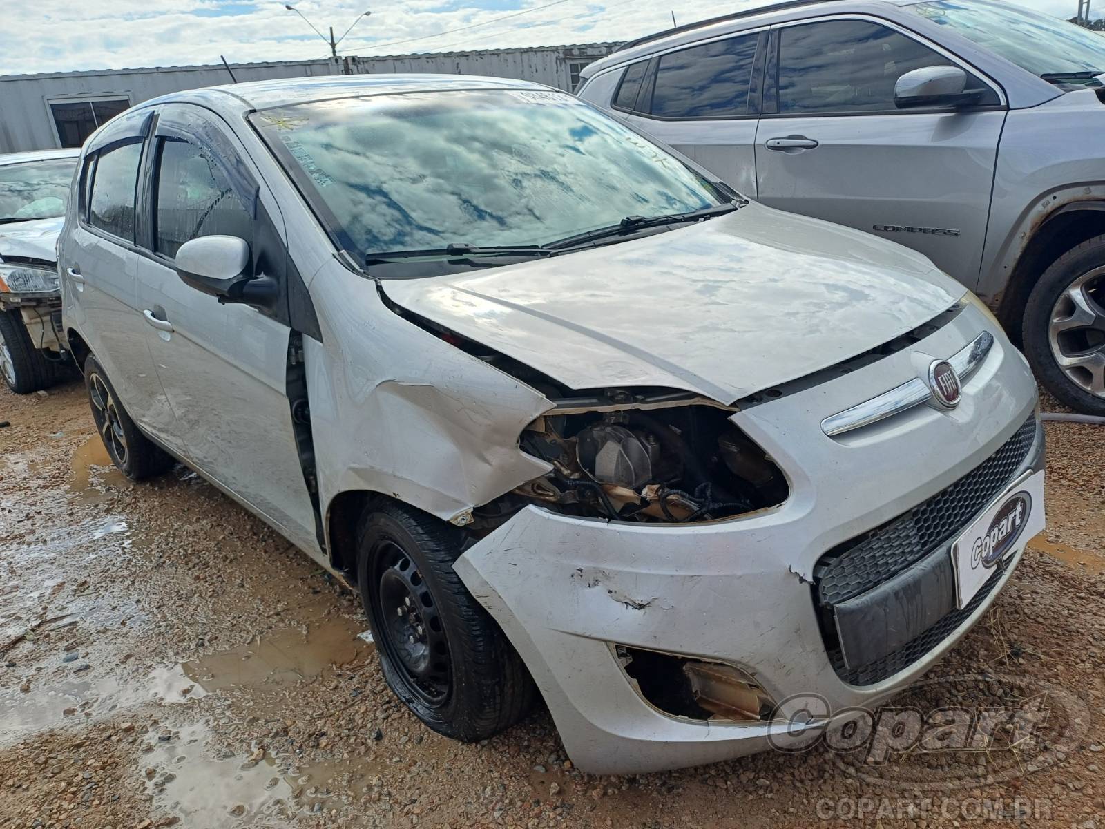 Fiat Palio Attractive 1.0 Evo 2012 Colisão Pequena Monta
