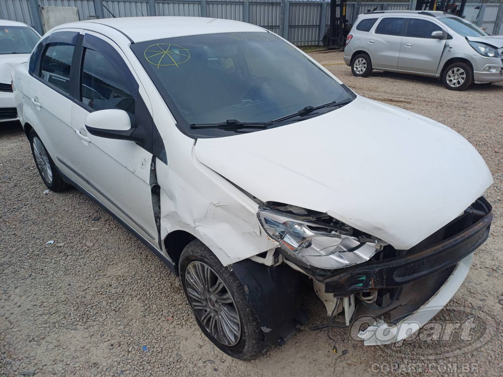Veículo Fiat Grand Siena FIAT Grand Siena 1.6 16V Flex 2014 em leilão