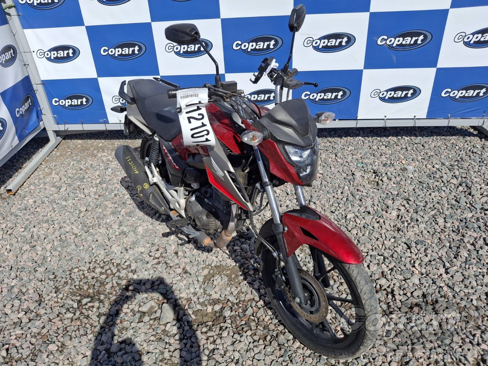 Honda CG 160 2025 em leilão