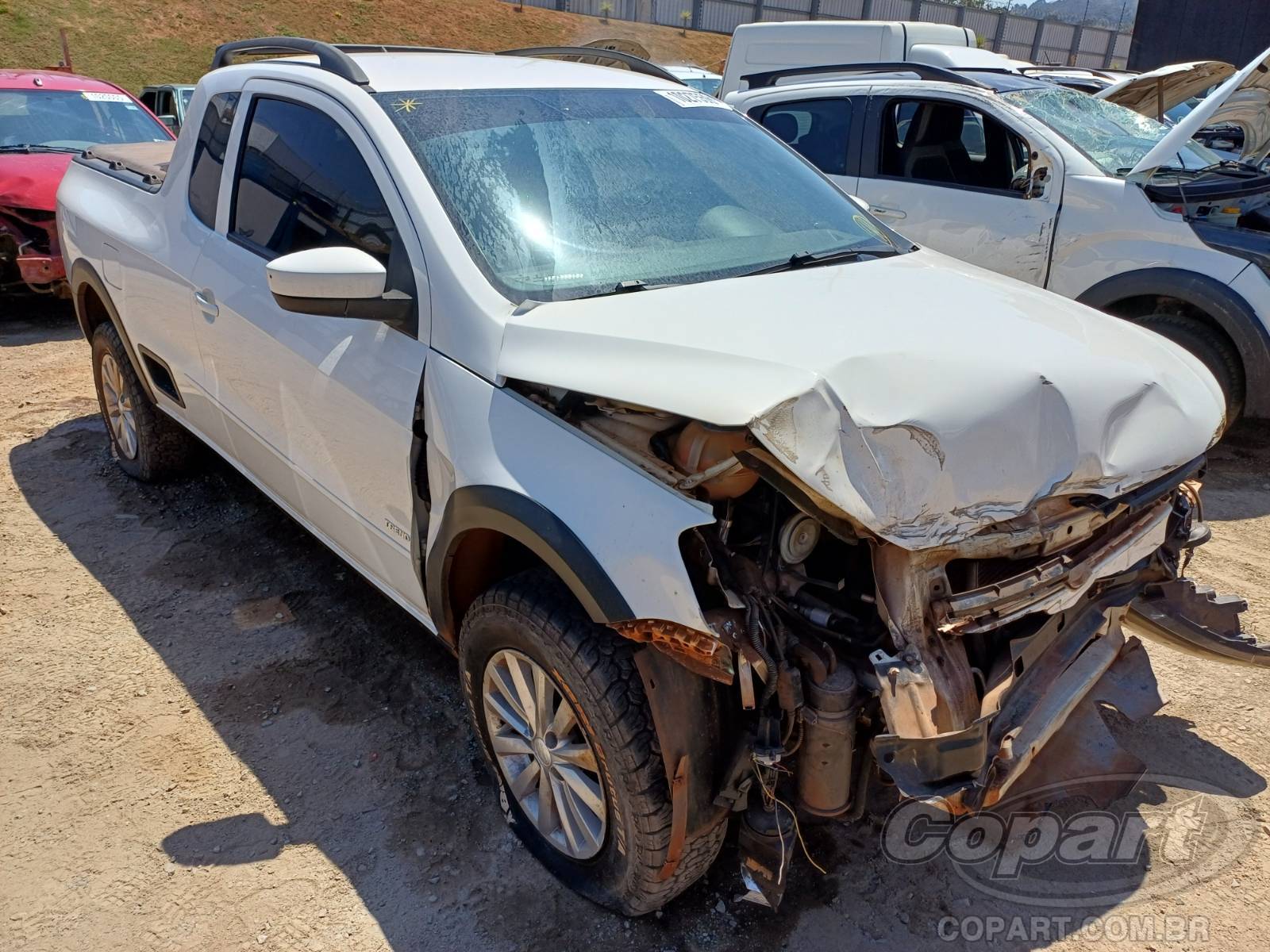 Veículo VW - VolksWagen Saveiro VOLKSWAGEN SAVEIRO CE 1.6 2014 2014 em leilão