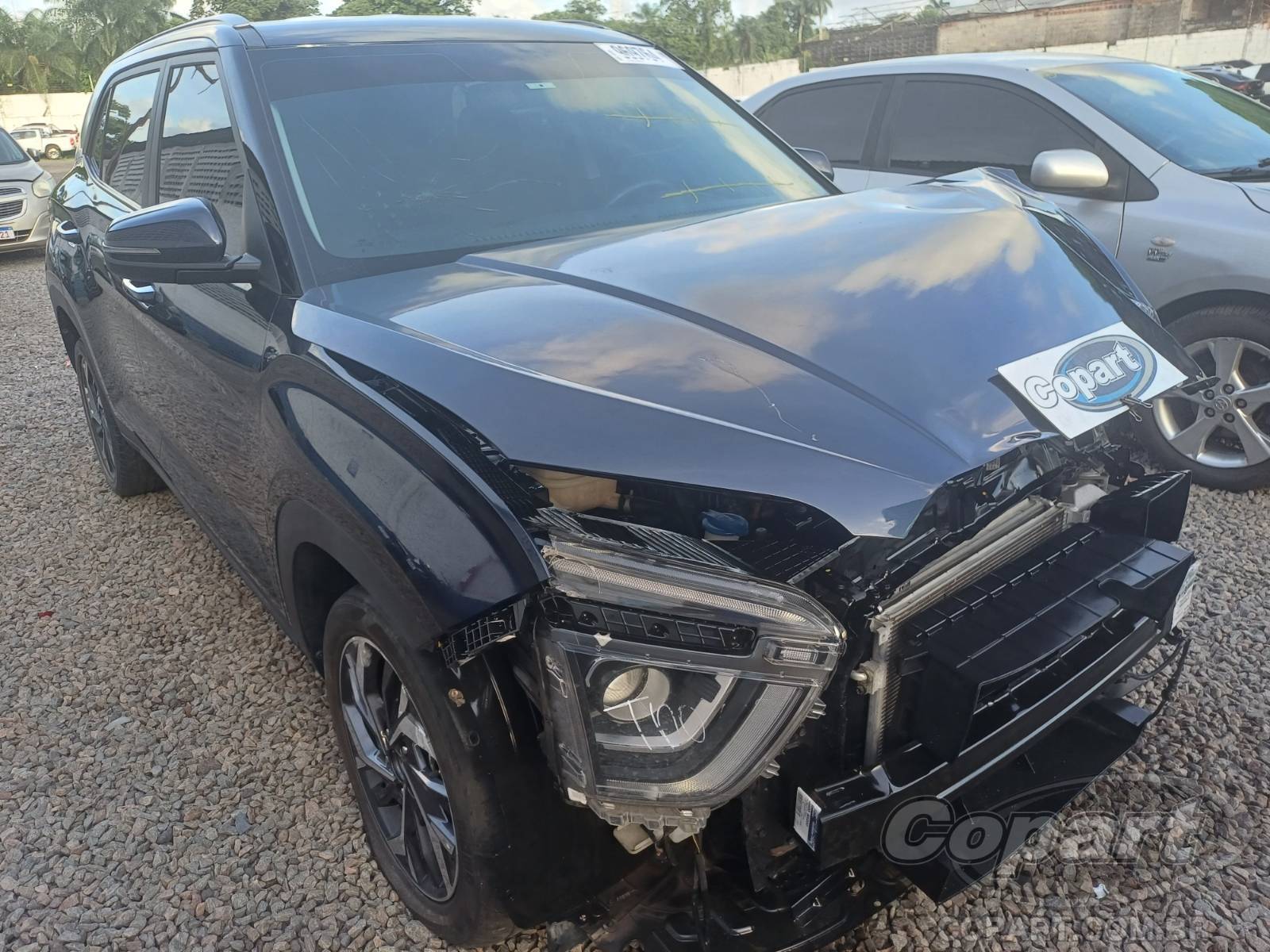 Hyundai Creta Limited 1.0 12V TGDI Turbo 2023 Colisão Média Monta