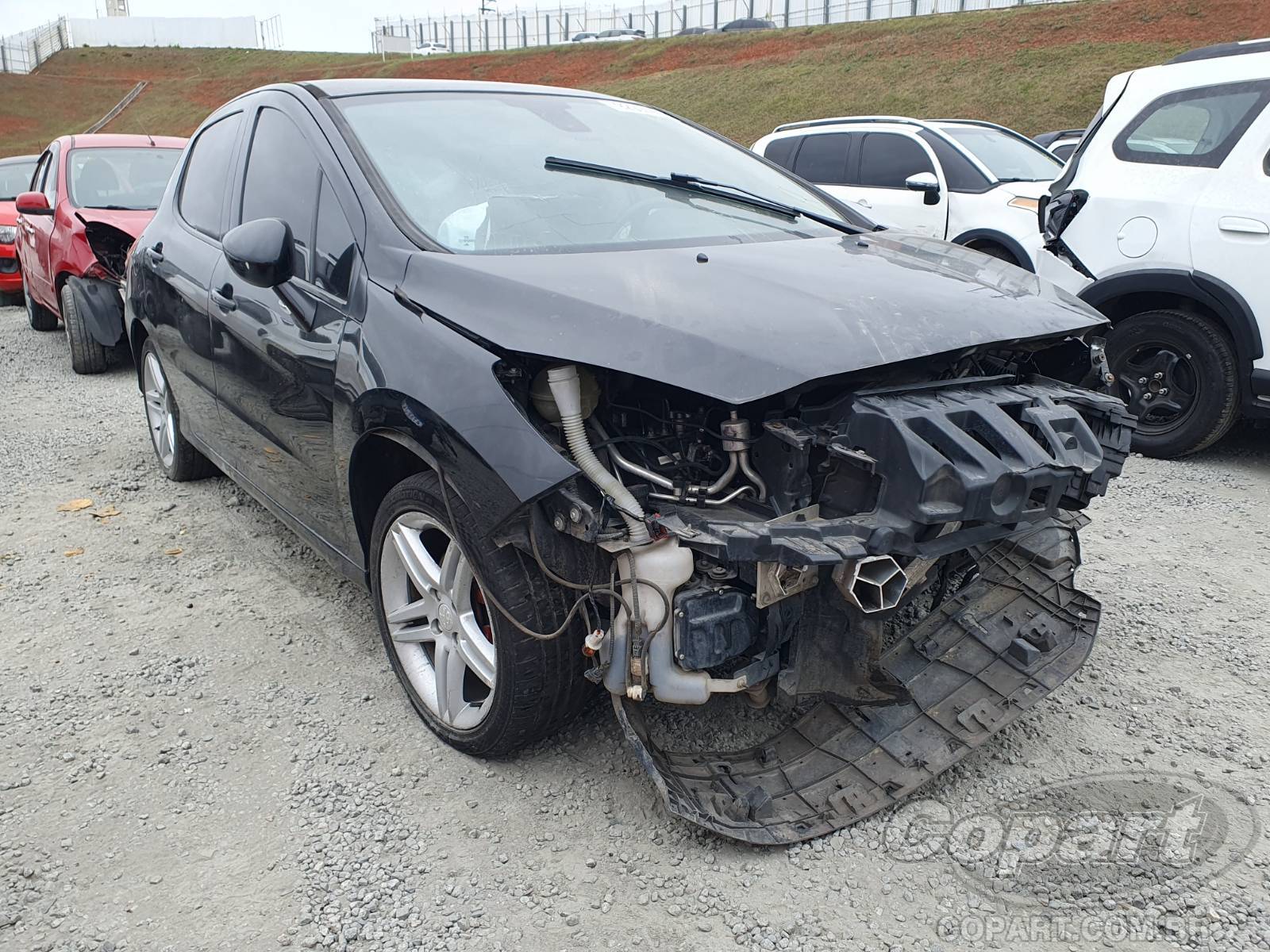 Veículo Peugeot 308 Peugeot 308 Allure 2.0 16V 2014 Médio Dano Frontal 2014 em leilão
