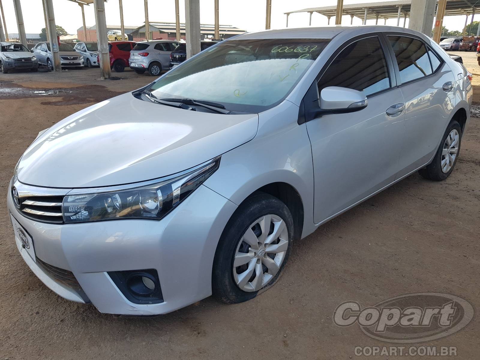 2017 TOYOTA COROLLA — leilão em Goiânia/GO (foto 2)