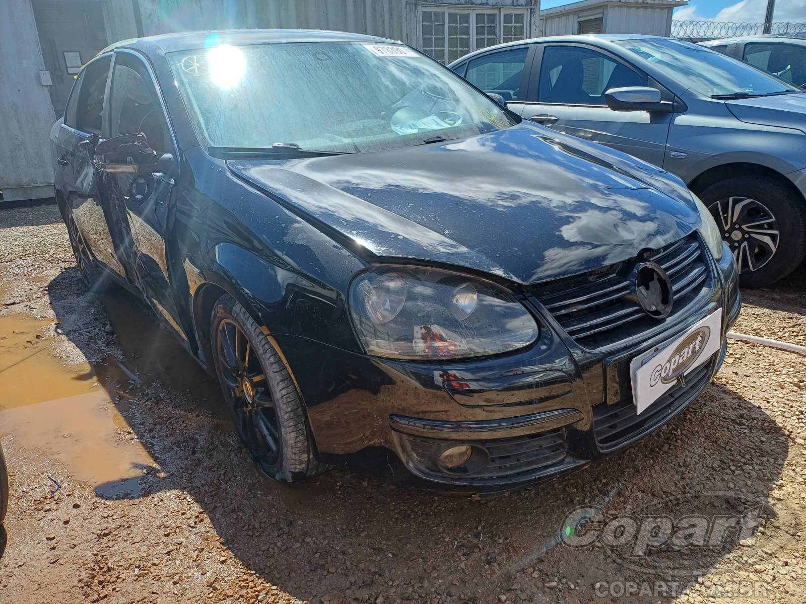 Veículo VW - VolksWagen Jetta Volkswagen Jetta 2.5 2008 Médio Dano Lateral 2008 em leilão