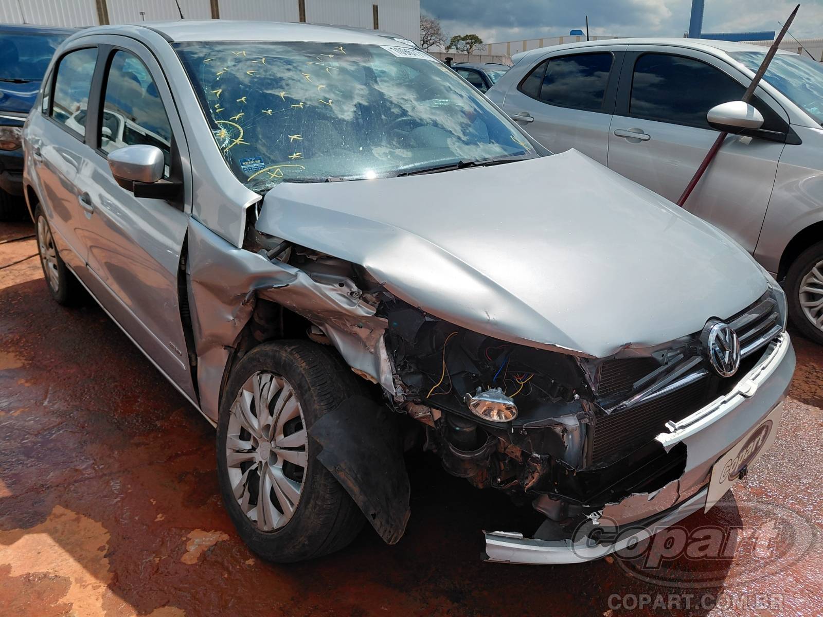 Veículo VW - VolksWagen Gol Volkswagen Gol 1.0 Total Flex 2014 2014 em leilão