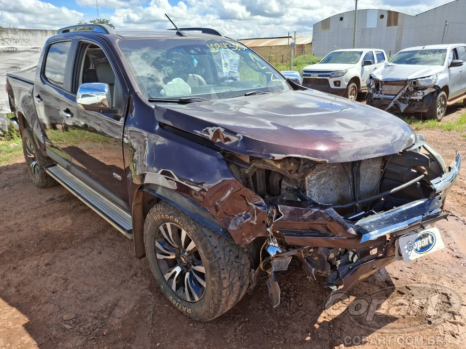 Veículo CHEVROLET S10 CHEVROLET S10 CABINE DUPLA 2.5 16V Flex 2019 2019 em leilão