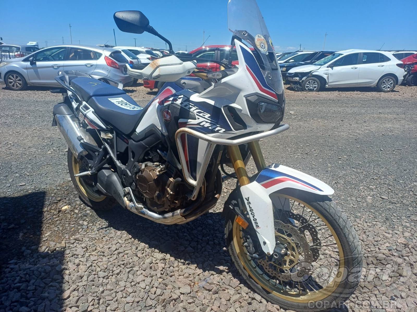 Veículo HONDA CRF 2017 HONDA CRF 1000L Africa Twin Travel Edition 2017 em leilão