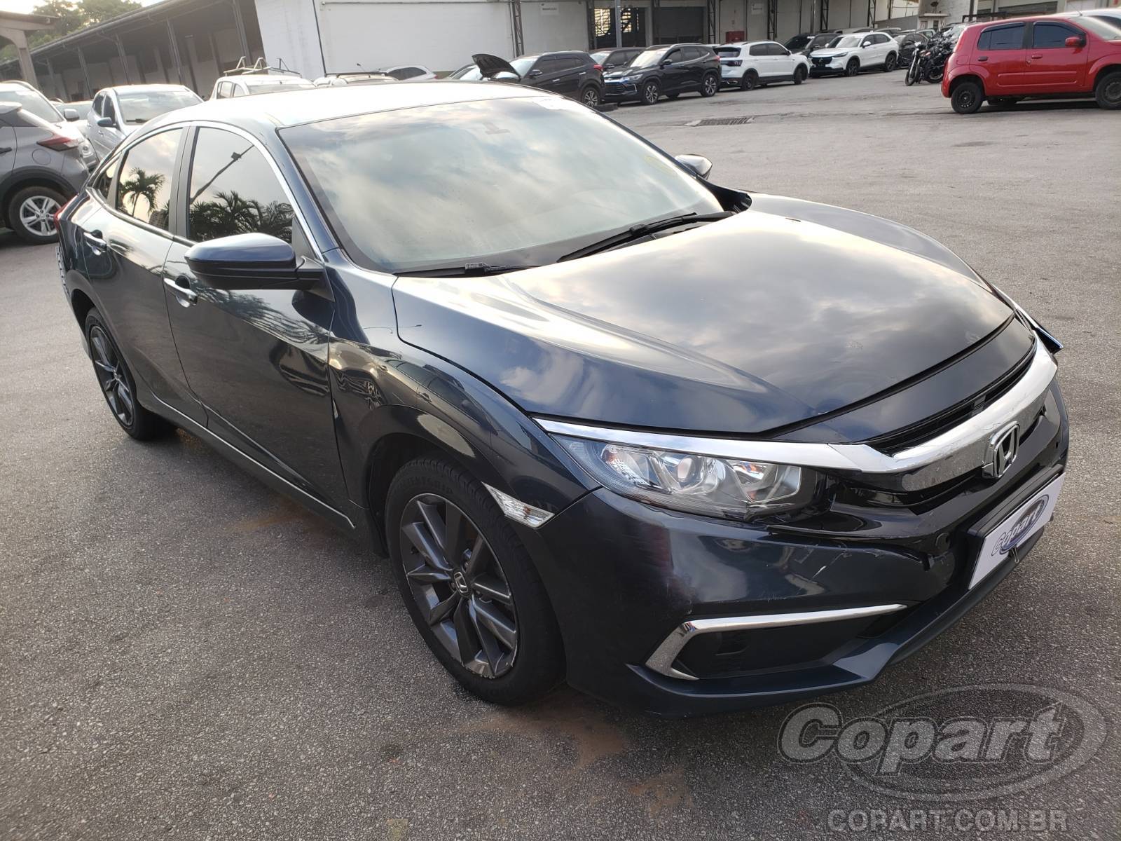 Veículo Honda Civic Honda Civic LX 2.0 16V i-VTEC 2021 Pequena Monta 2021 em leilão