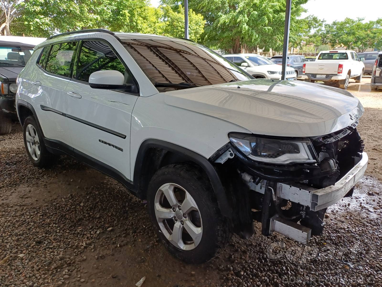 Veículo Jeep Compass Jeep Compass Sport 2.0 16V Tigershark 2018 Médio Monta Frontal 2018 em leilão