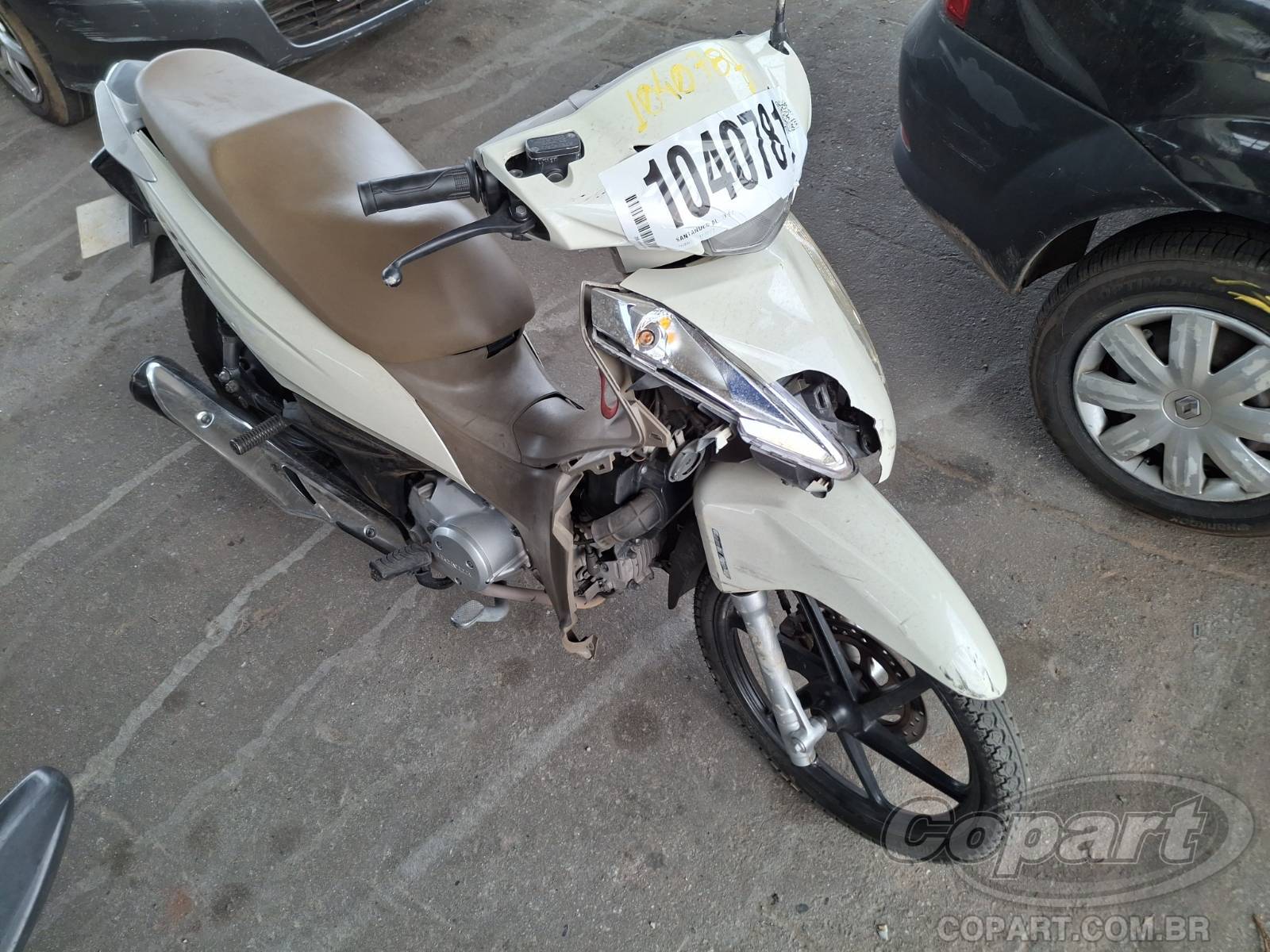 Veículo HONDA Biz HONDA BIZ 125 2019 em leilão