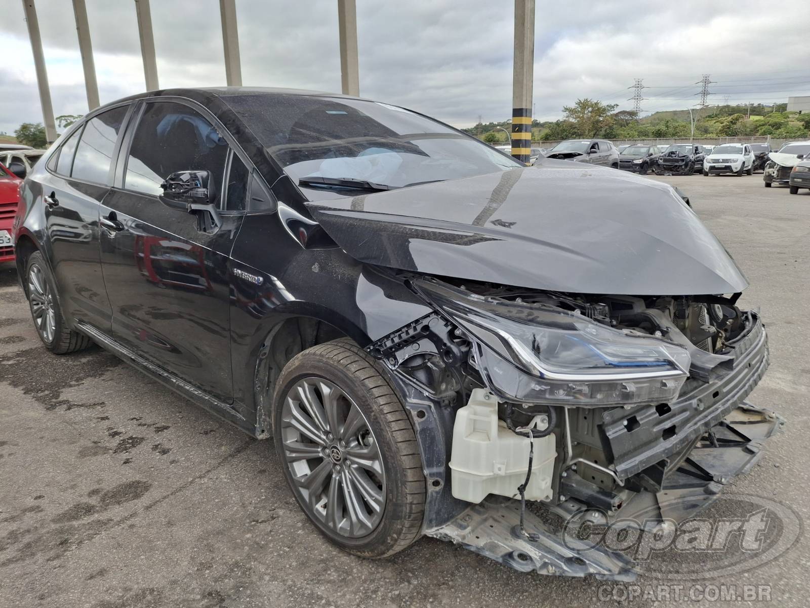 Veículo Toyota Corolla TOYOTA COROLLA ALTIS HYBRID 2023 2023 em leilão