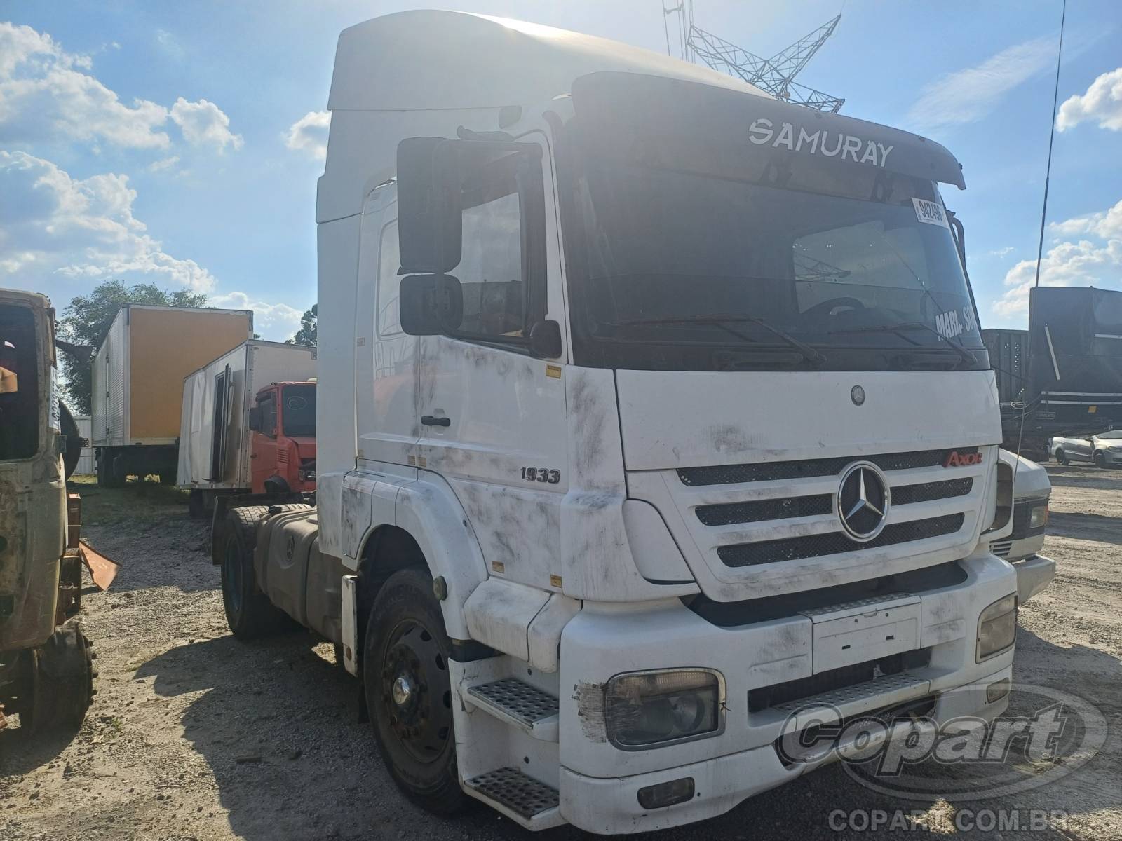 Mercedes Benz Axor 1933 S 2008 Pequena Monta