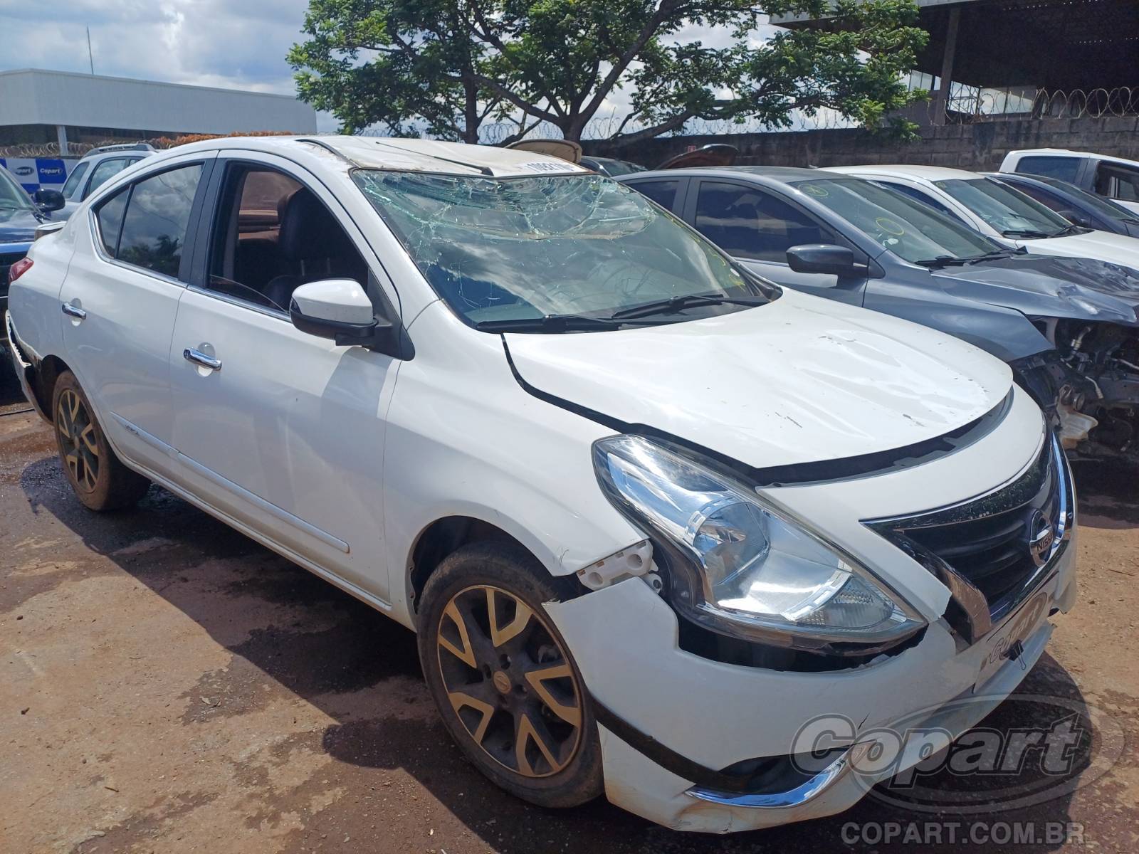 Veículo Nissan Versa Nissan Versa SL CVT 1.6 16V 2017 2017 em leilão
