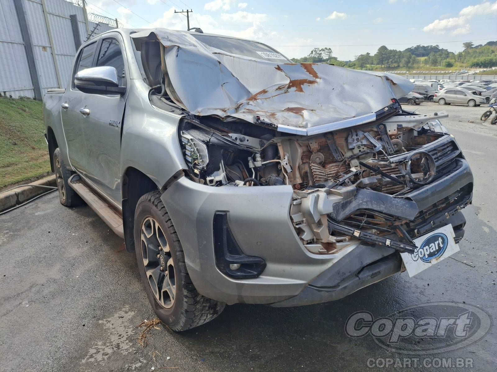 Veículo Toyota Hilux Toyota Hilux CD SRX 2.8 D-4D Turbo 2021 em leilão