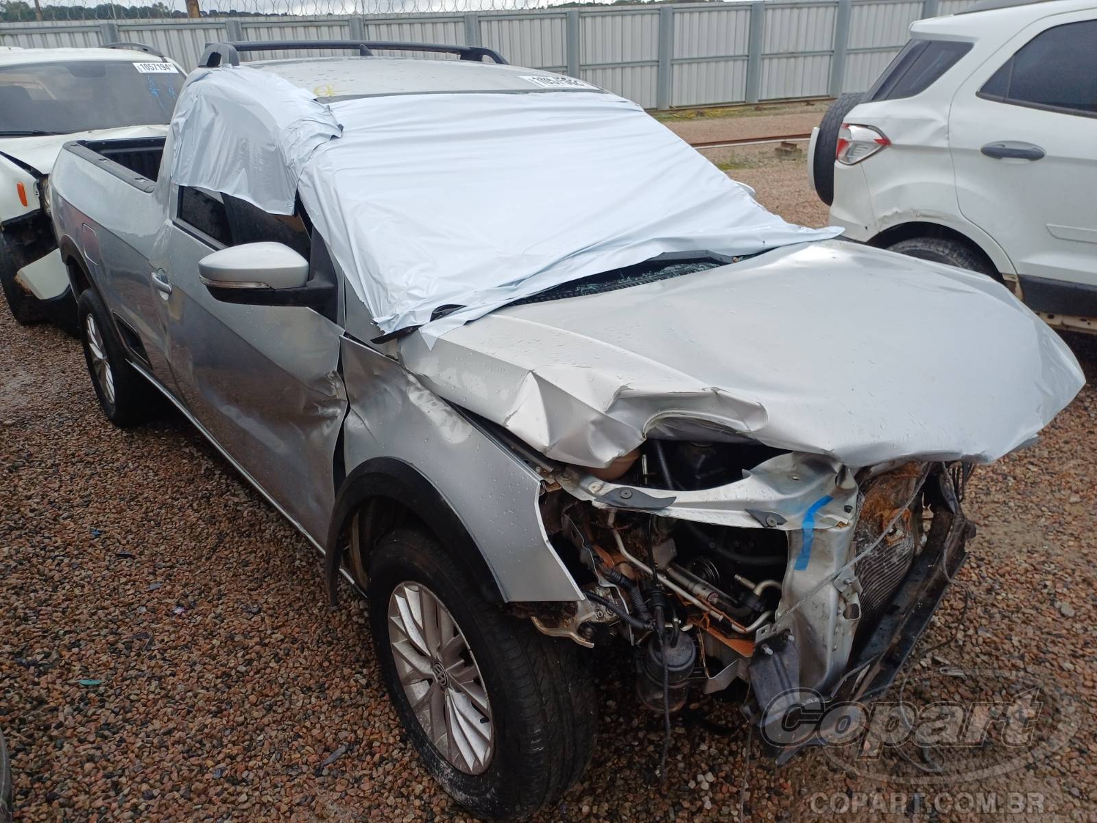 Veículo VOLKSWAGEN Saveiro VOLKSWAGEN SAVEIRO Trendline 1.6 MSI 2018 2018 em leilão