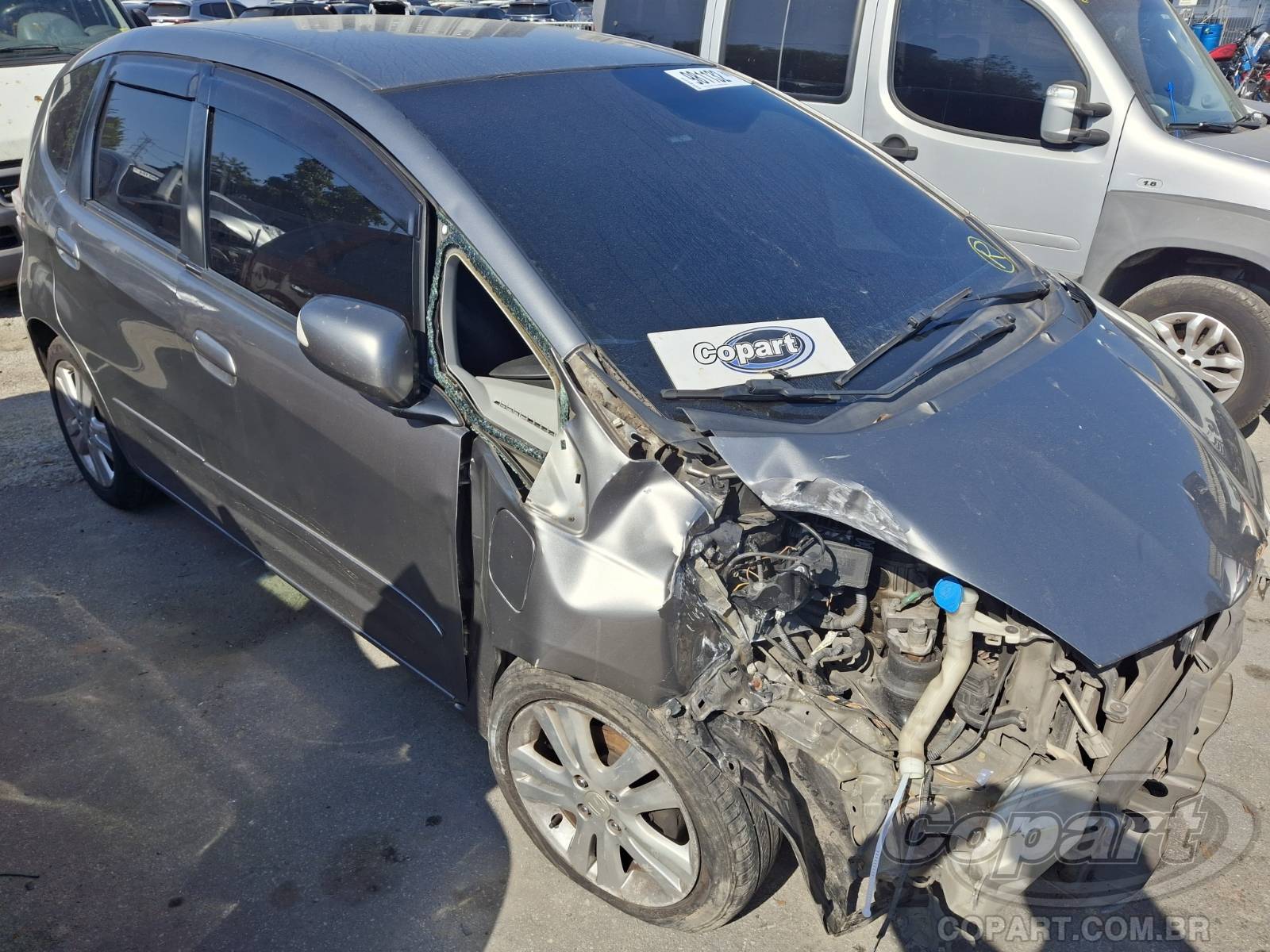 Honda Fit EXL 1.5 16V 2009 Colisão Média Monta