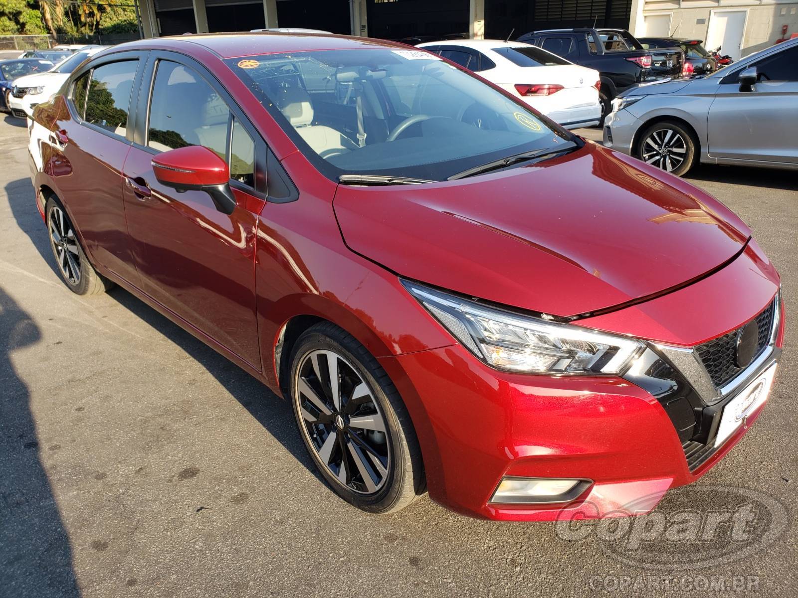 Veículo Nissan Versa 2021 NISSAN VERSA Exclusive CVT 1.6 16V 2022 em leilão
