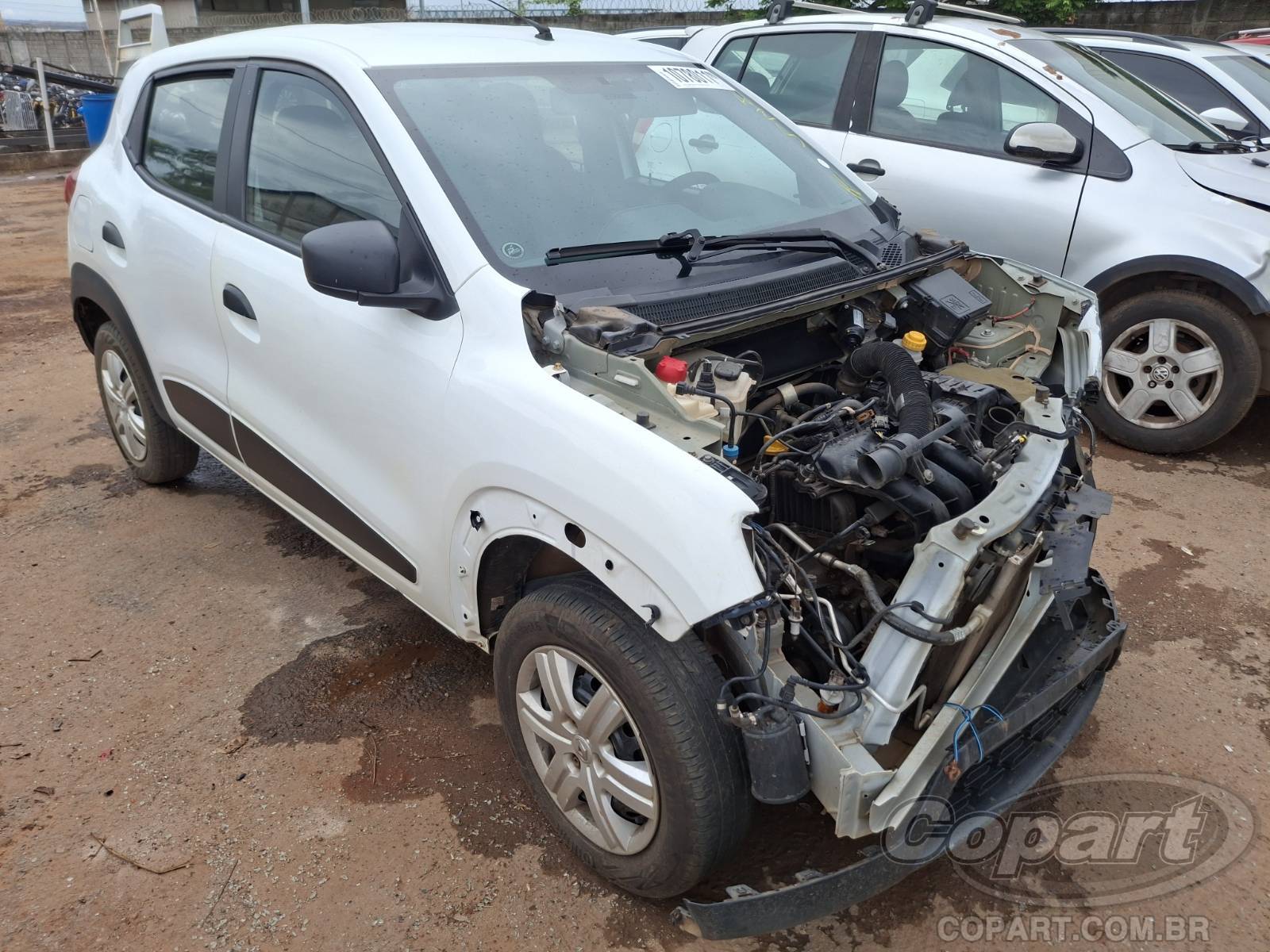 Renault Kwid Zen 1.0 SCe 2021 Colisão Frontal