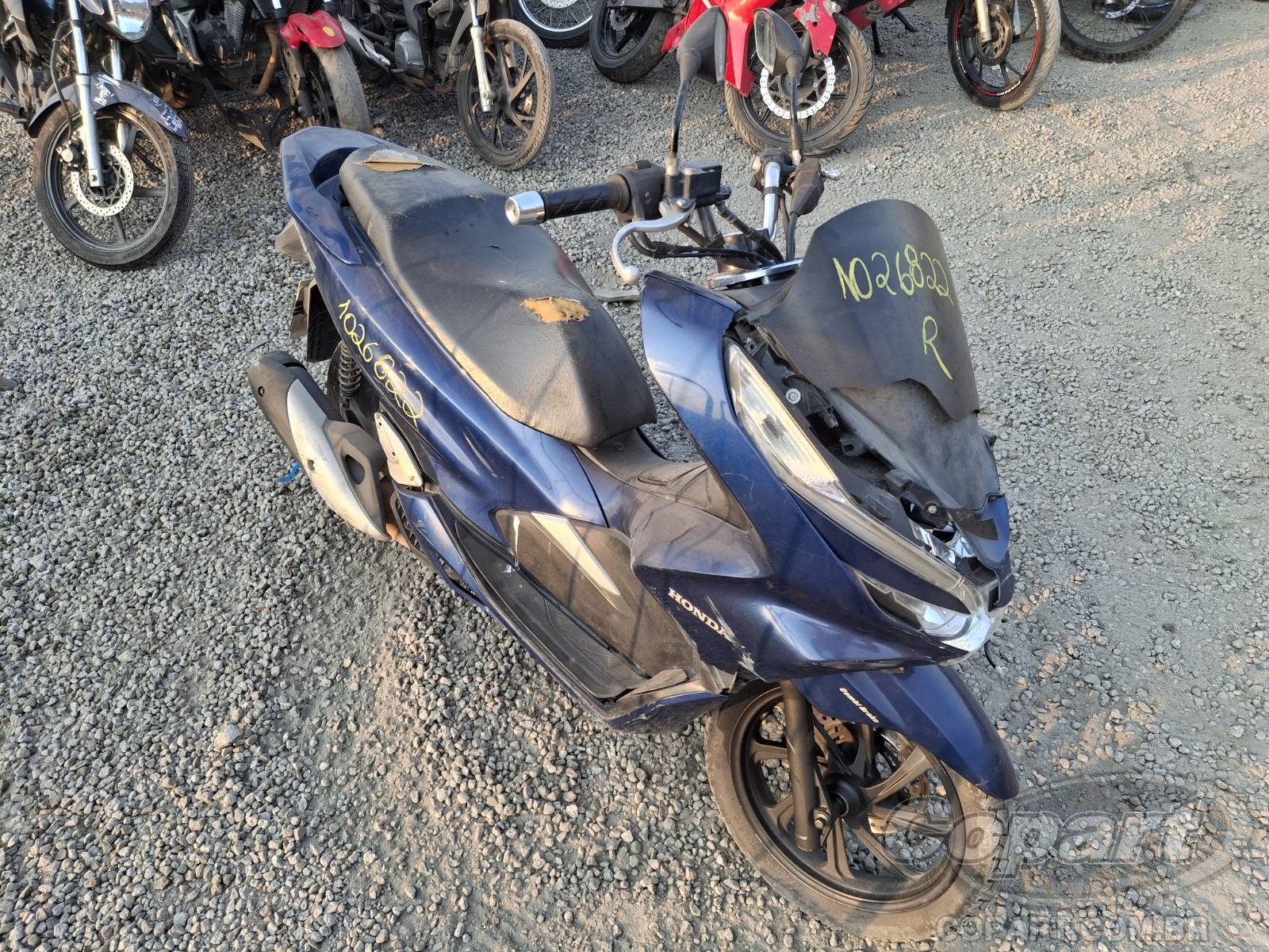 Veículo HONDA PCX 2020 HONDA PCX 150 STD CBS Motos 2020 em leilão