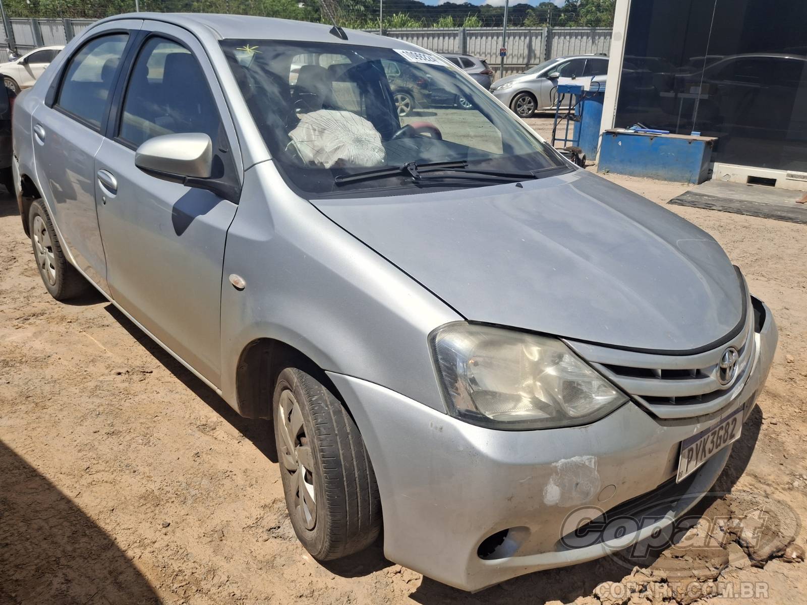 Veículo Toyota Etios Toyota Etios Seda XS 1.5 16V Dual VVT-i 2017 2017 em leilão