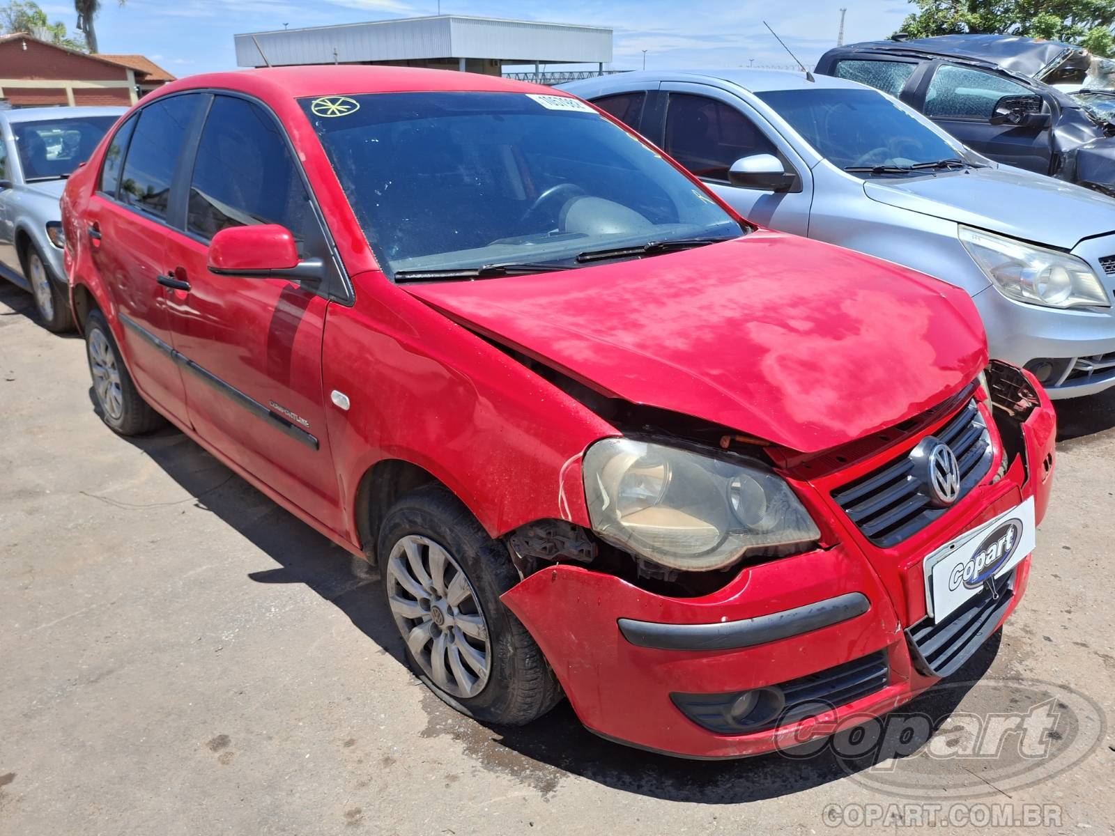 Veículo VW - VolksWagen Volkswagen VOLKSWAGEN POLO SEDAN 1.6 Total Flex 2008 em leilão
