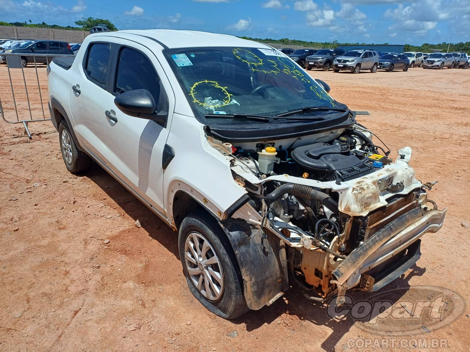 Veículo Fiat Strada FIAT Strada CD 2021 em leilão