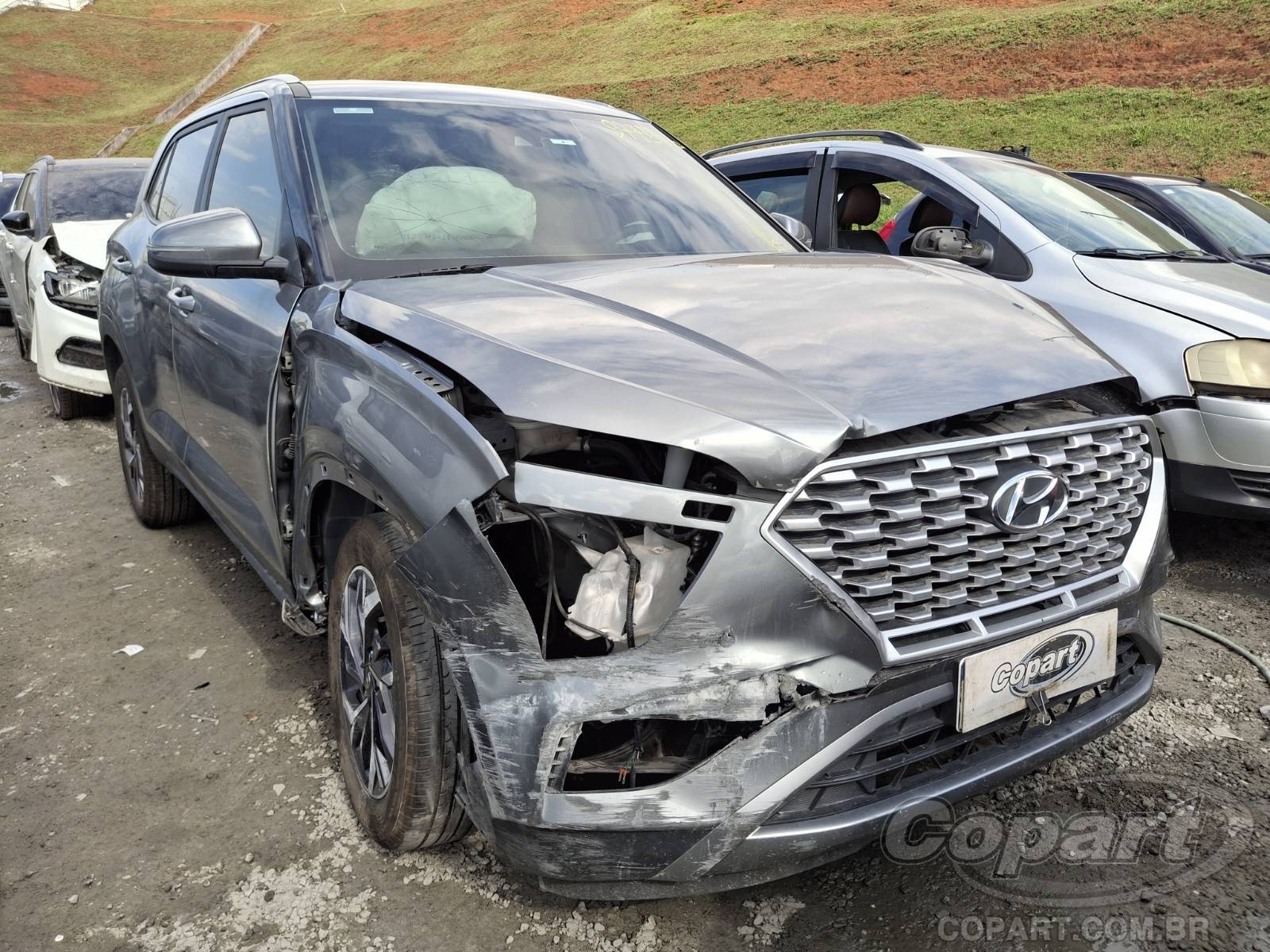 Veículo Hyundai Creta Hyundai Creta Limited 1.0 12V TGDI Turbo 2024 Colisão Média Monta 2024 em leilão