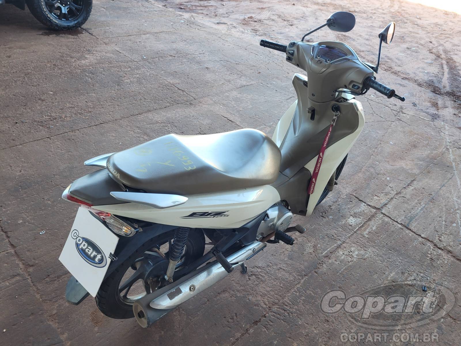 2023 HONDA BIZ — leilão em Campo Grande/MS (foto 4)