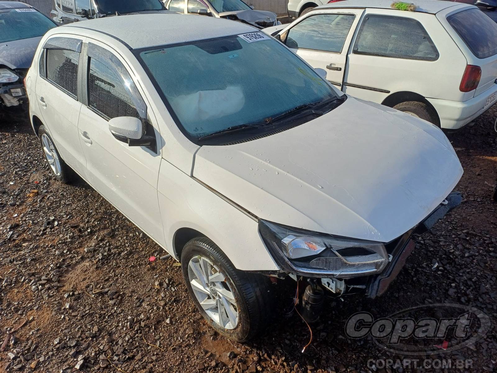 Volkswagen Gol 1.0 2020 Colisão Média Monta