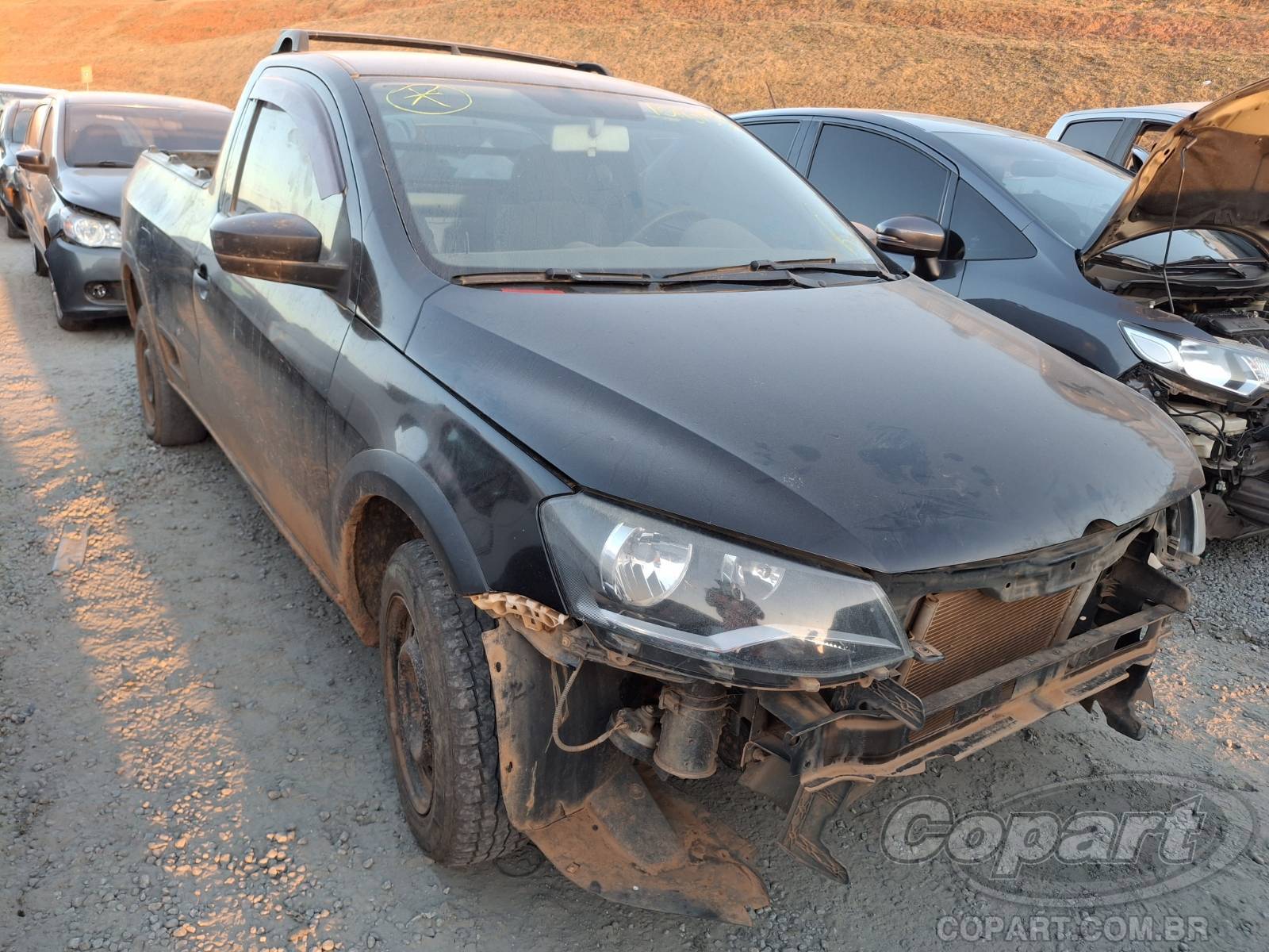 Veículo VOLKSWAGEN Saveiro VOLKSWAGEN SAVEIRO Trendline 1.6 MSI 2014 2015 em leilão