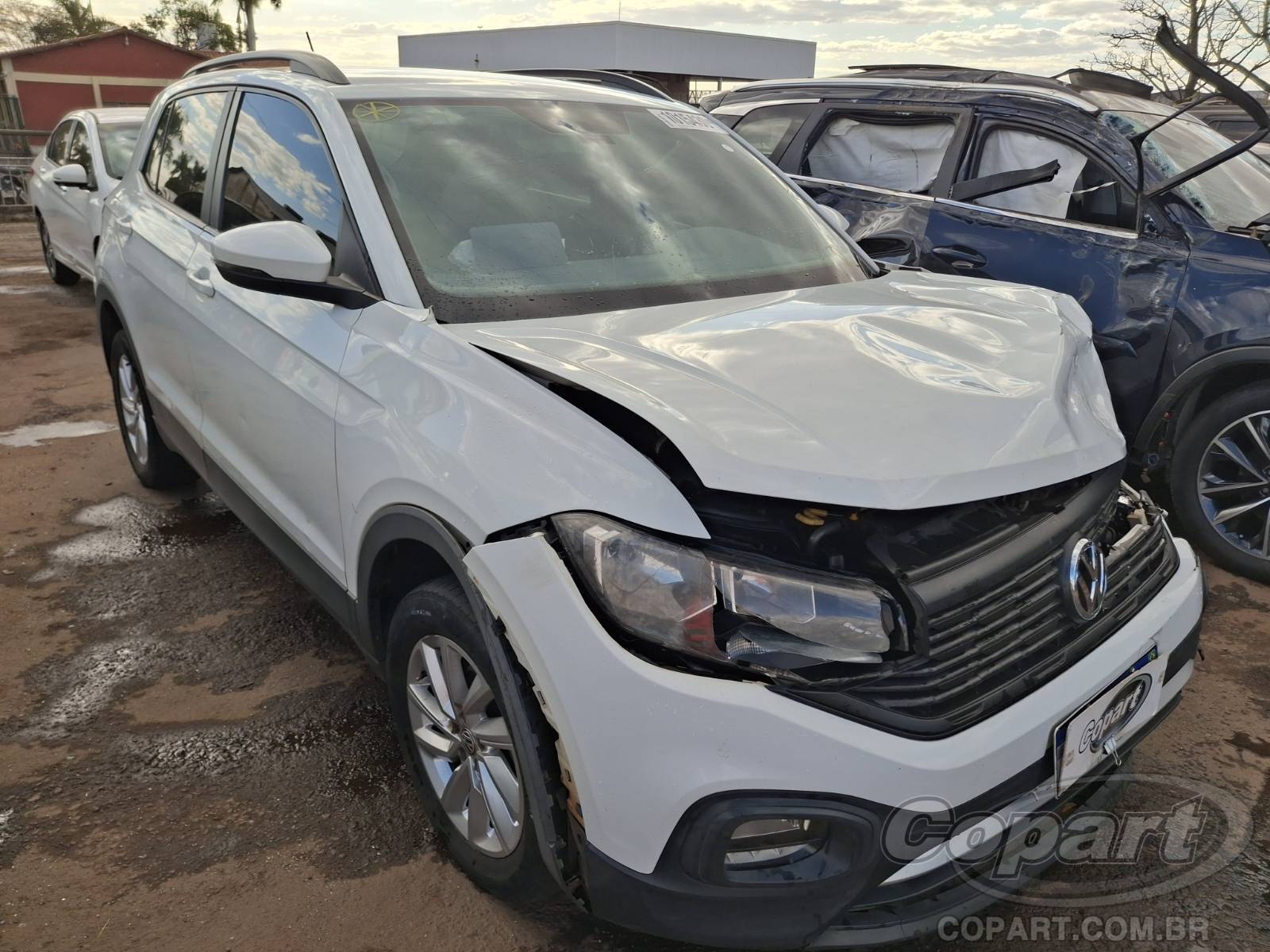 Veículo VW - VolksWagen T-Cross 2020 VOLKSWAGEN T-CROSS T-Cross Sense 200 AT 1.0 12V TSI Turbo 2020 em leilão