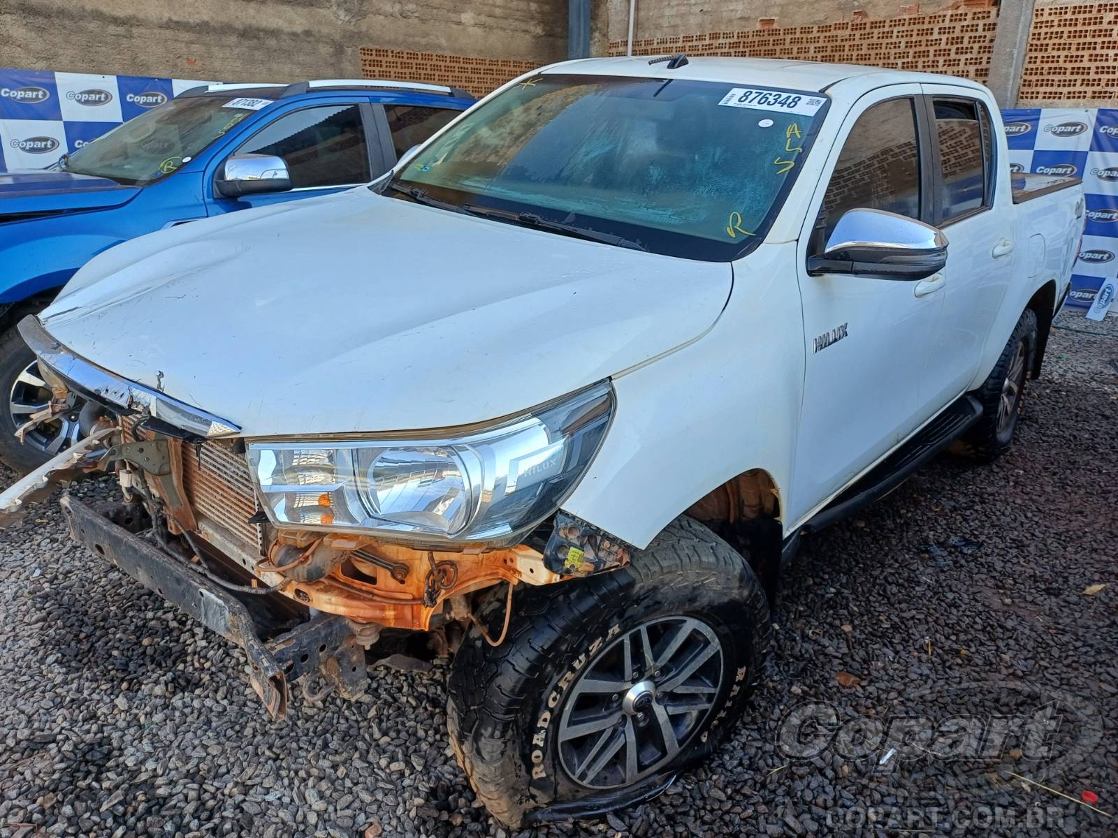2016 TOYOTA HILUX CD — leilão em Goiânia/GO (foto 2)