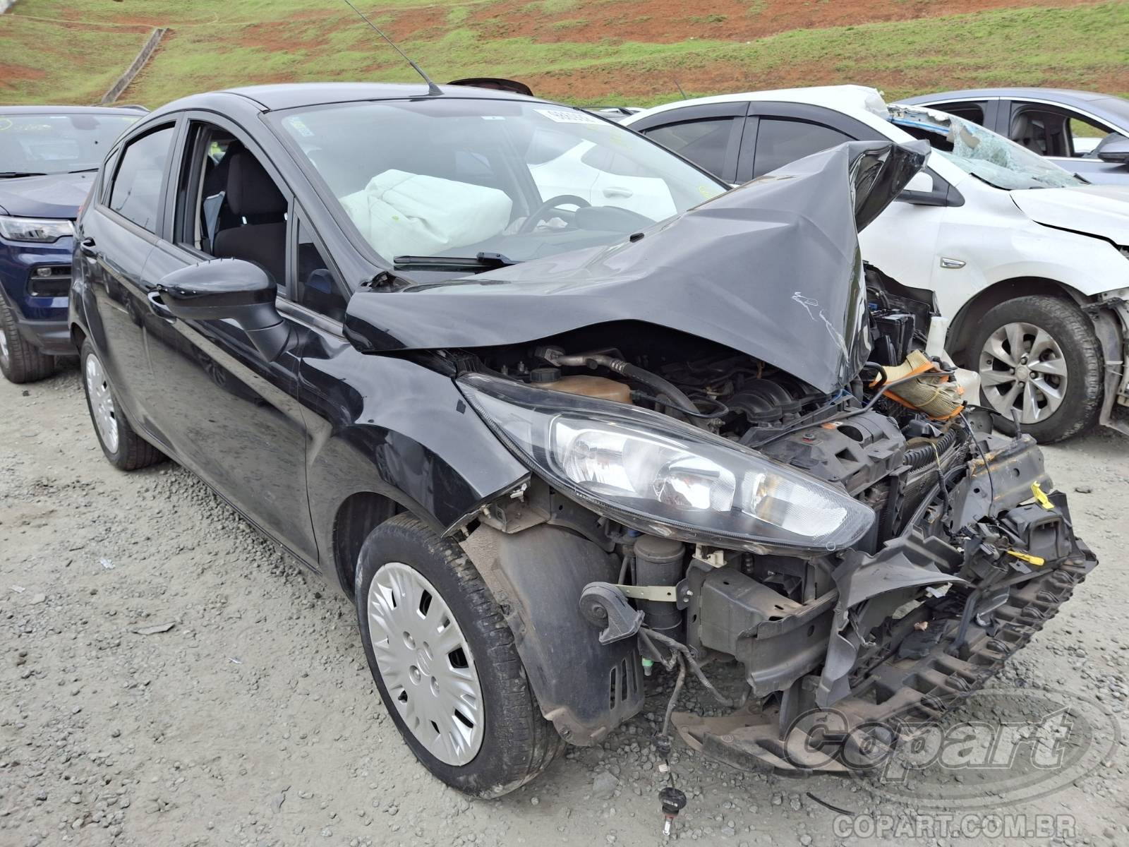 Ford Fiesta S 1.5 16V Sigma 2015 Colisão Média Monta