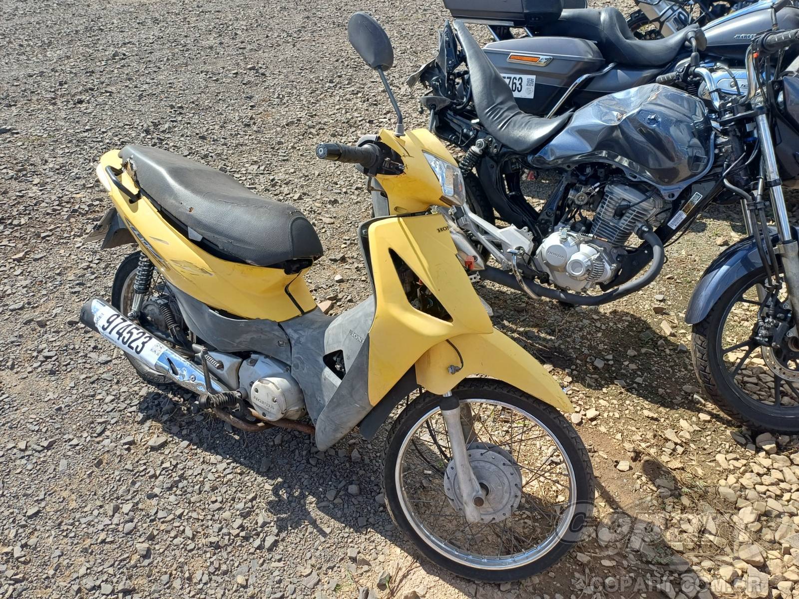 Honda Biz 125 ES 2008 Médio Dano