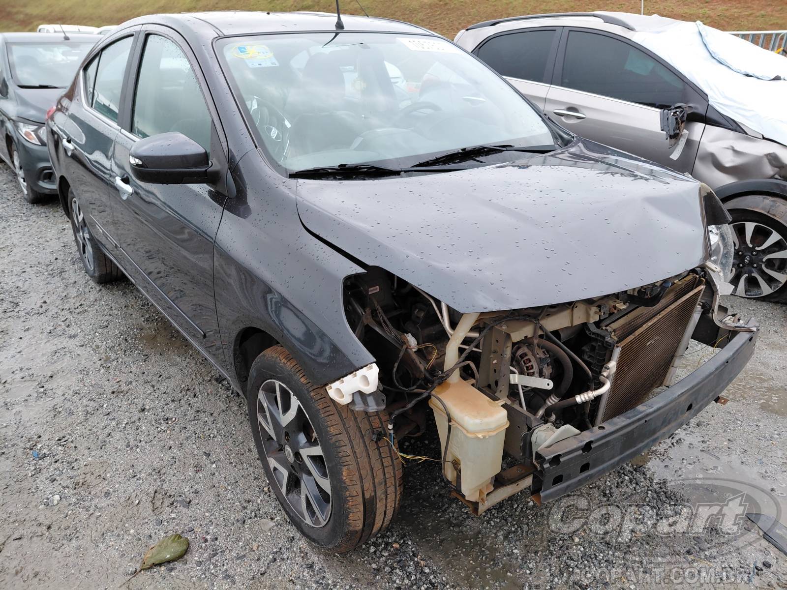 Veículo Nissan Versa Nissan Versa Unique CVT 1.6 16V 2017 2017 em leilão