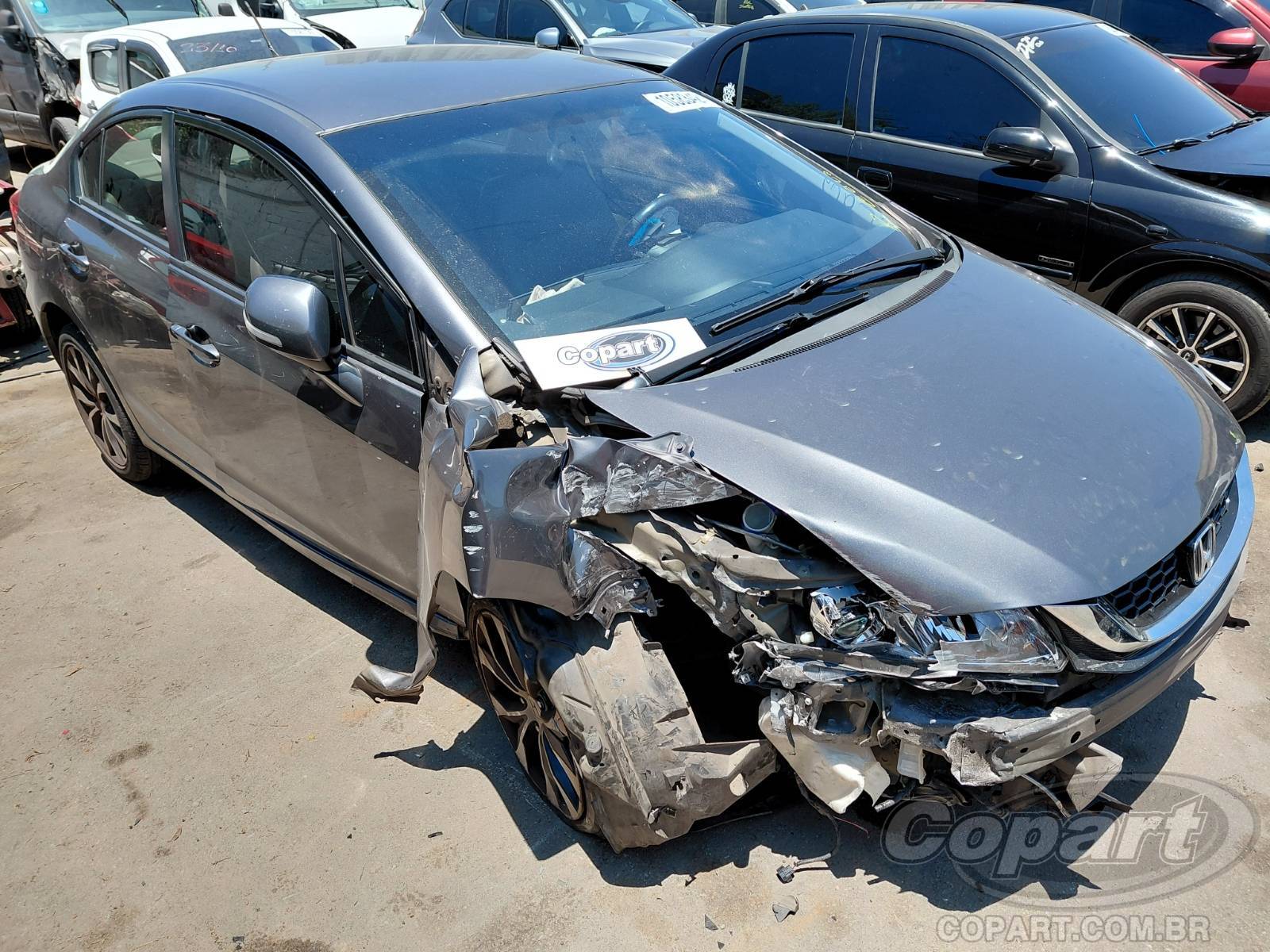 Veículo Honda Civic HONDA CIVIC LXR 2.0 16V i-VTEC 2015 2016 em leilão