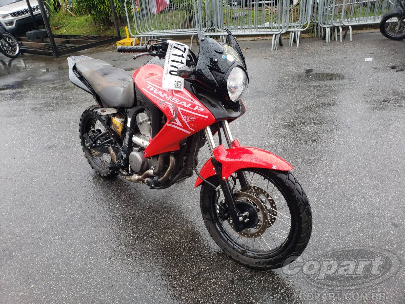 Veículo HONDA Honda Honda XL700V Transalp 2012 Pequena Monta 2012 em leilão
